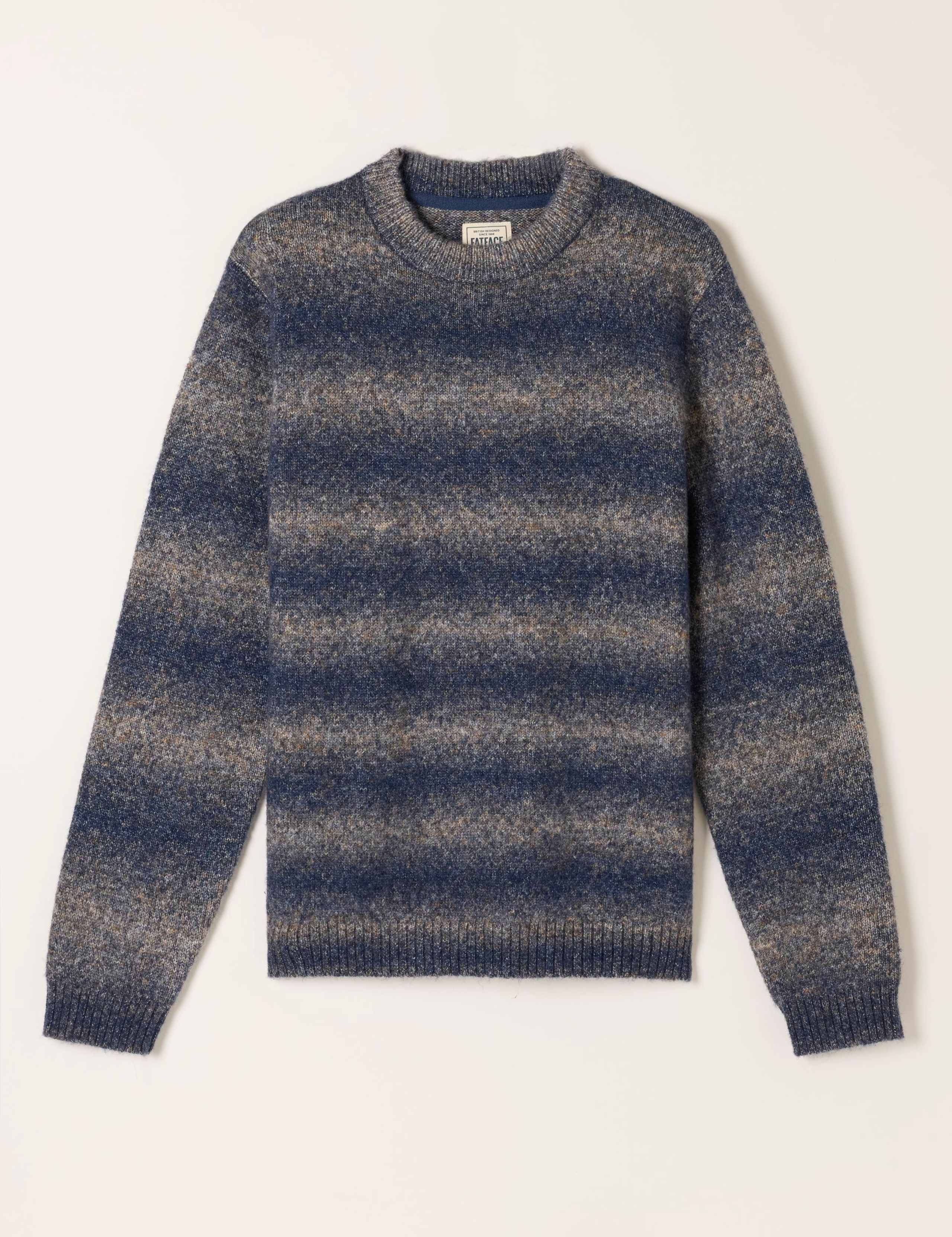 Striped Ombre Crew Neck Jumper 2 of 6