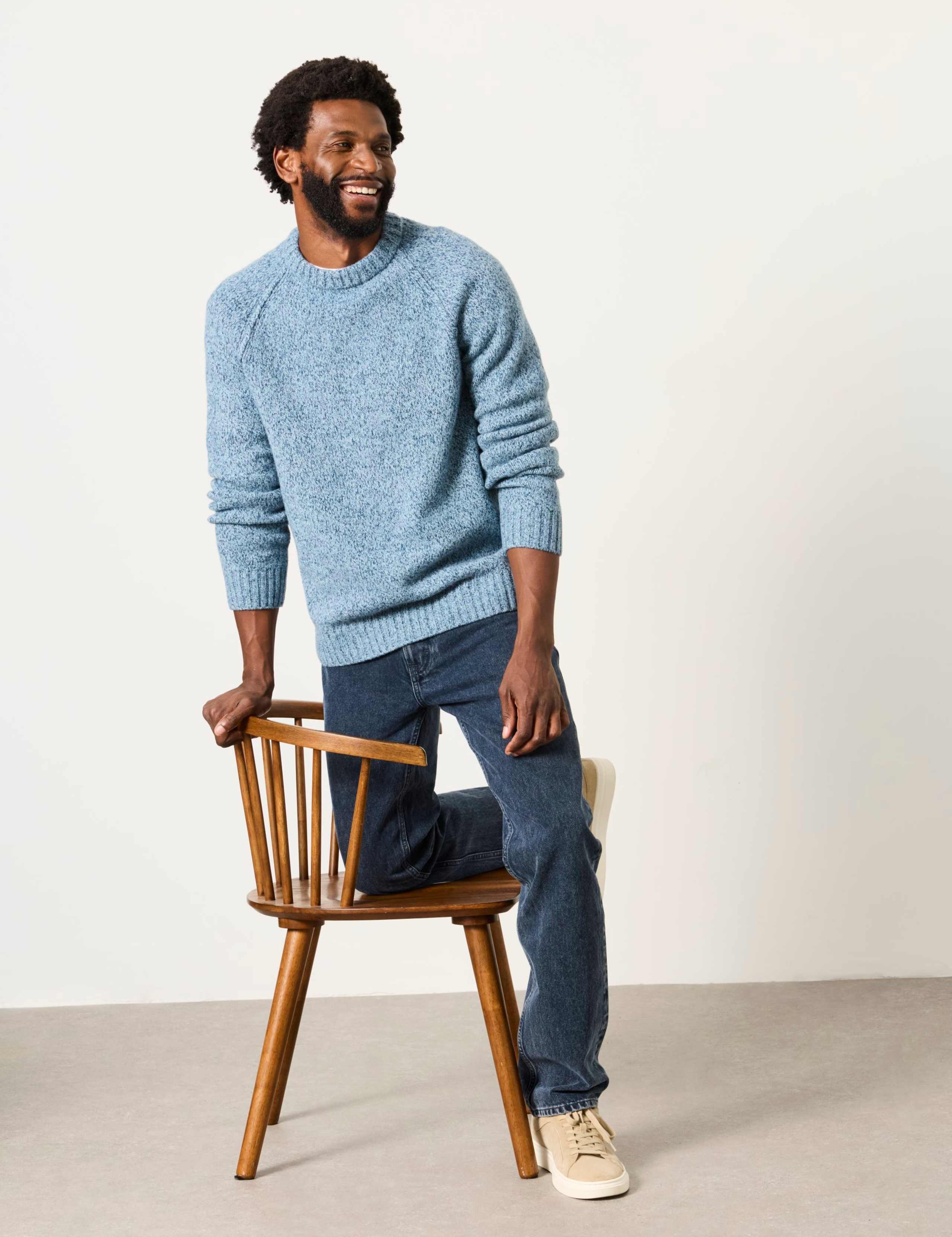 Crew Neck Textured Jumper 4 of 6