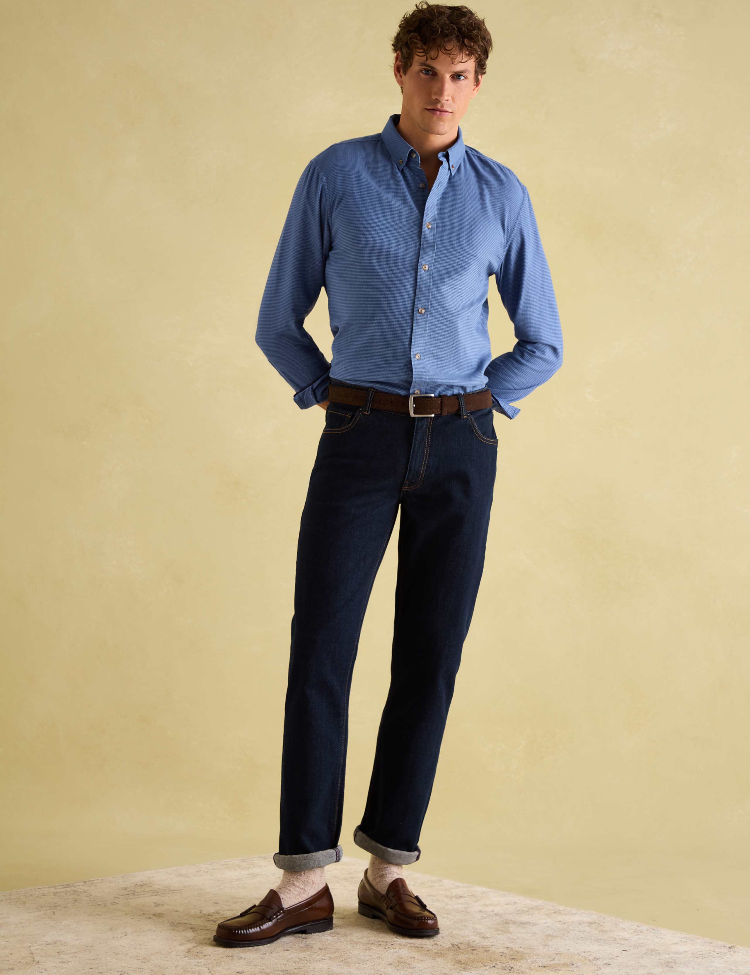 Pure Cotton Regular Fit Oxford Shirt 2 of 5