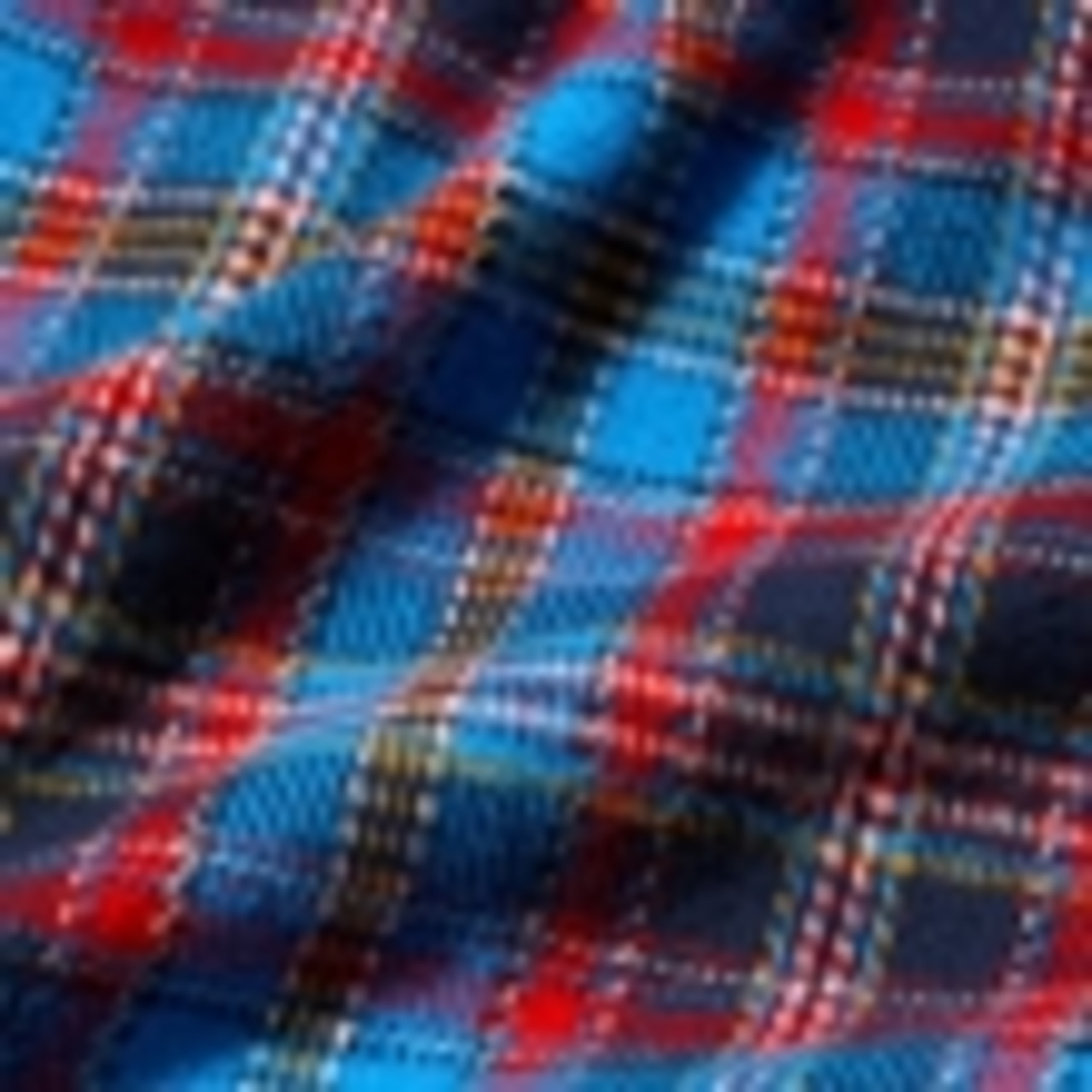 Pure Cotton Checked Dressing Gown 5 of 5