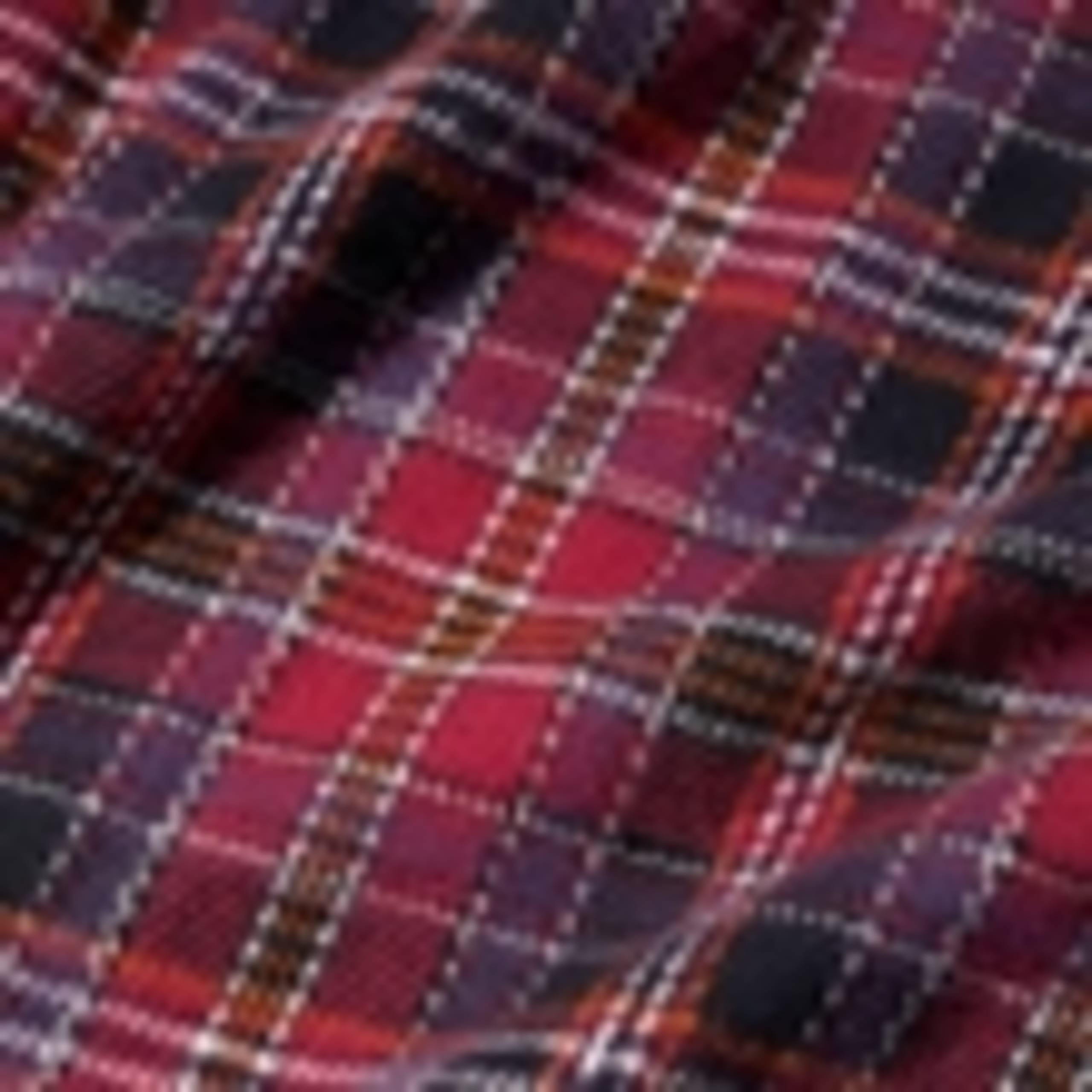 Pure Cotton Checked Dressing Gown 5 of 5