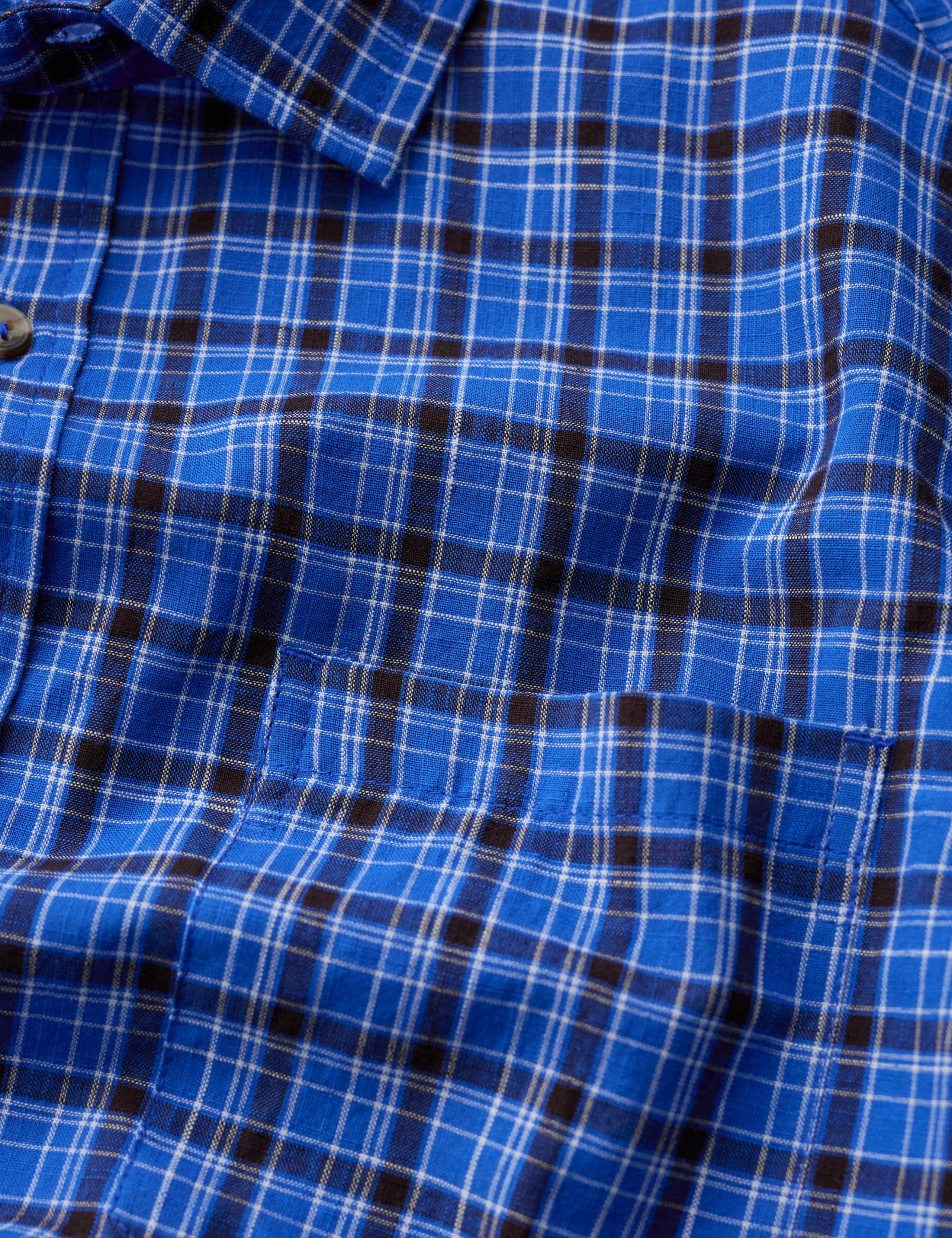 Regular Fit Pure Cotton Checked Shirt 5 of 5