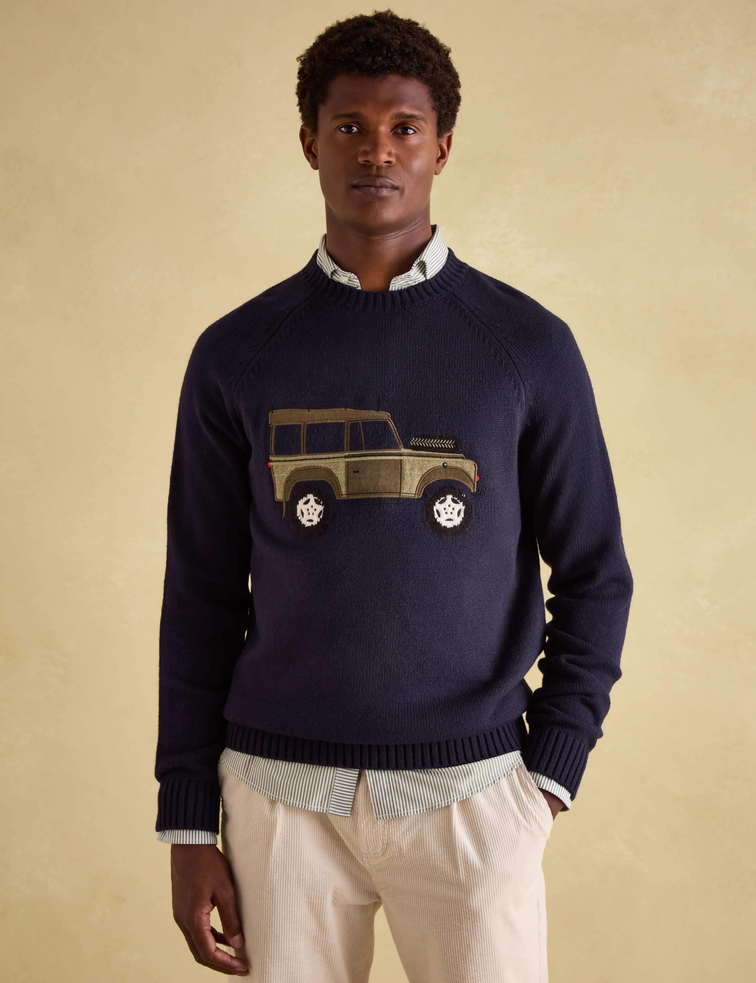 Crew Neck Jumper with Wool 1 of 7