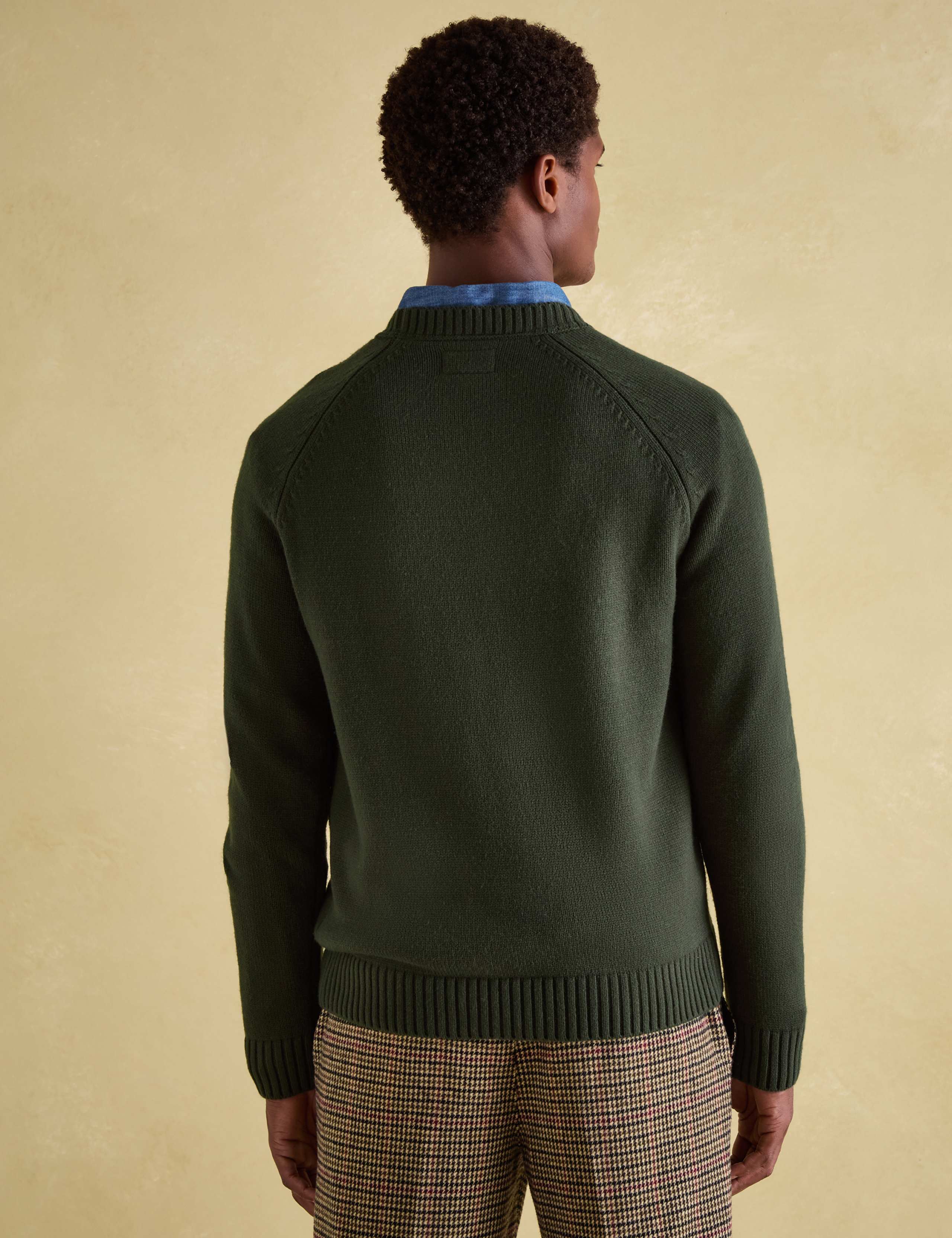 Christmas Crew Neck Jumper with Wool 3 of 4