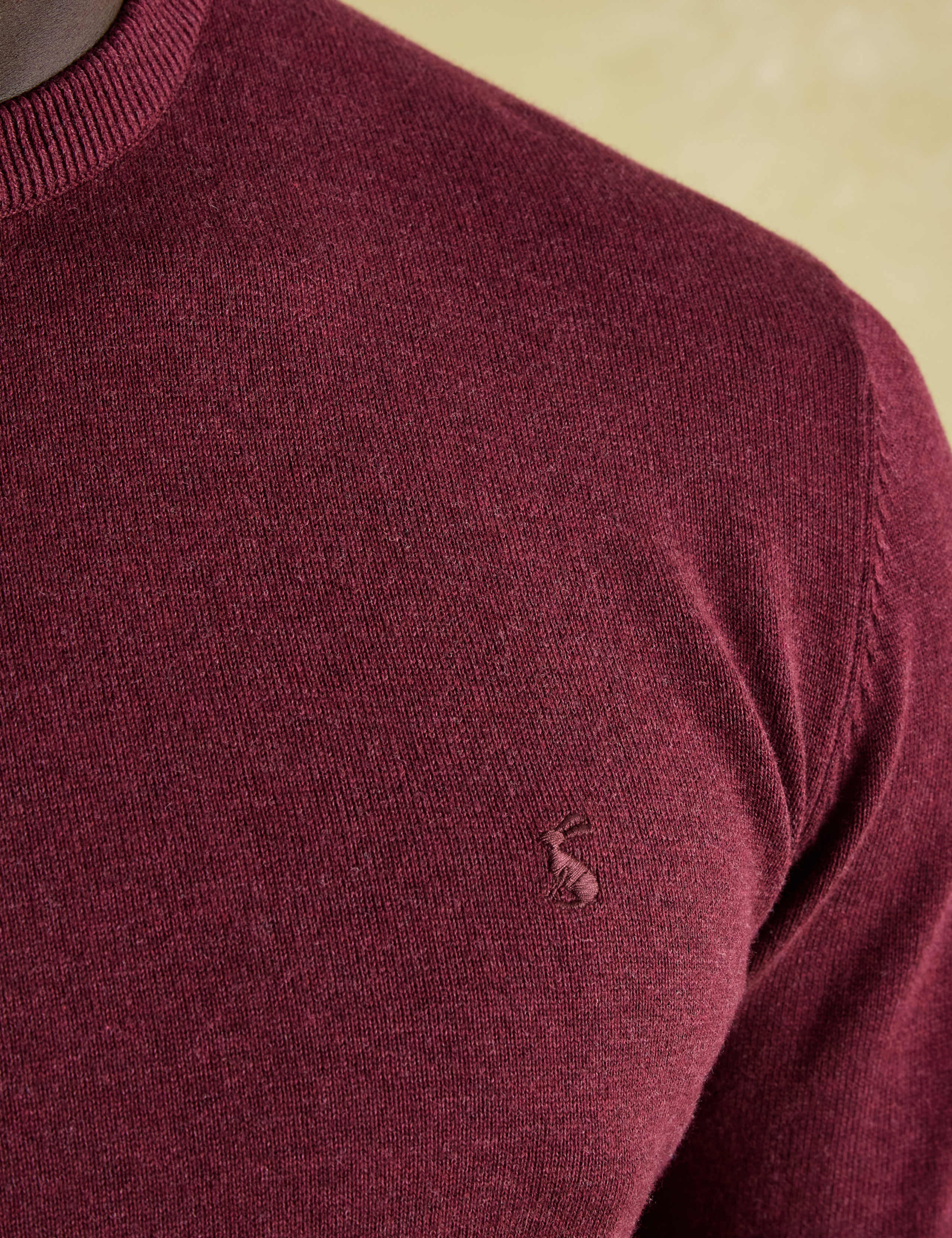 Pure Cotton Crew Neck Jumper 7 of 7