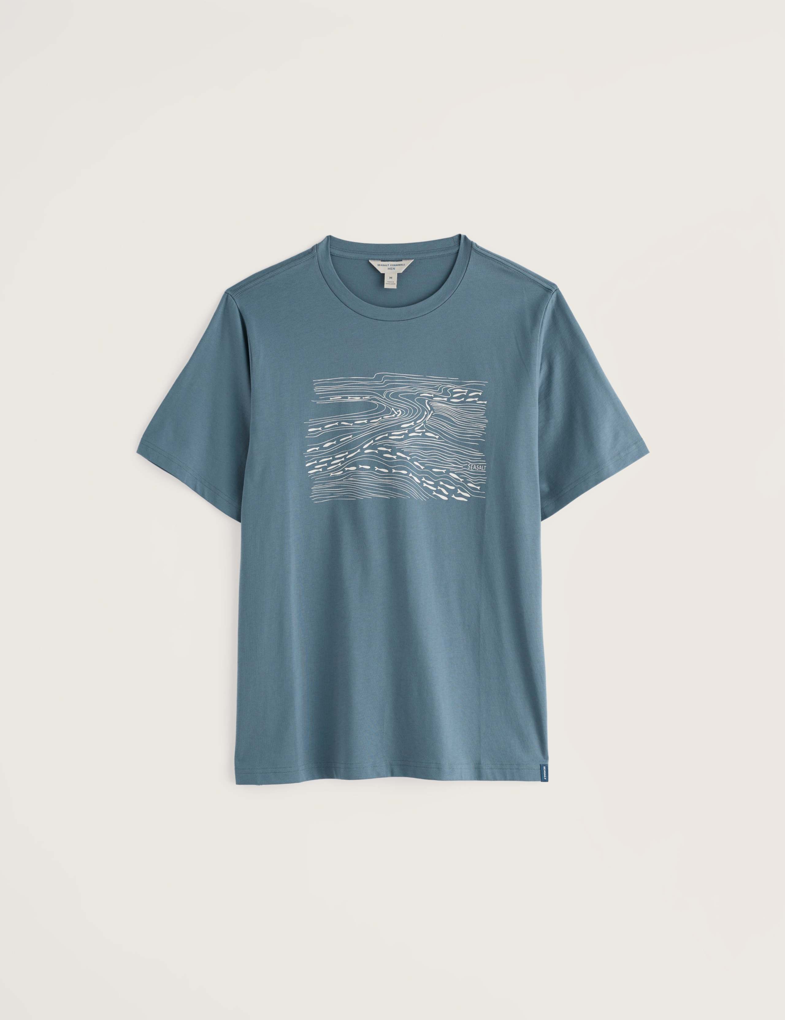 Pure Cotton Printed Crew Neck T-Shirt 2 of 5