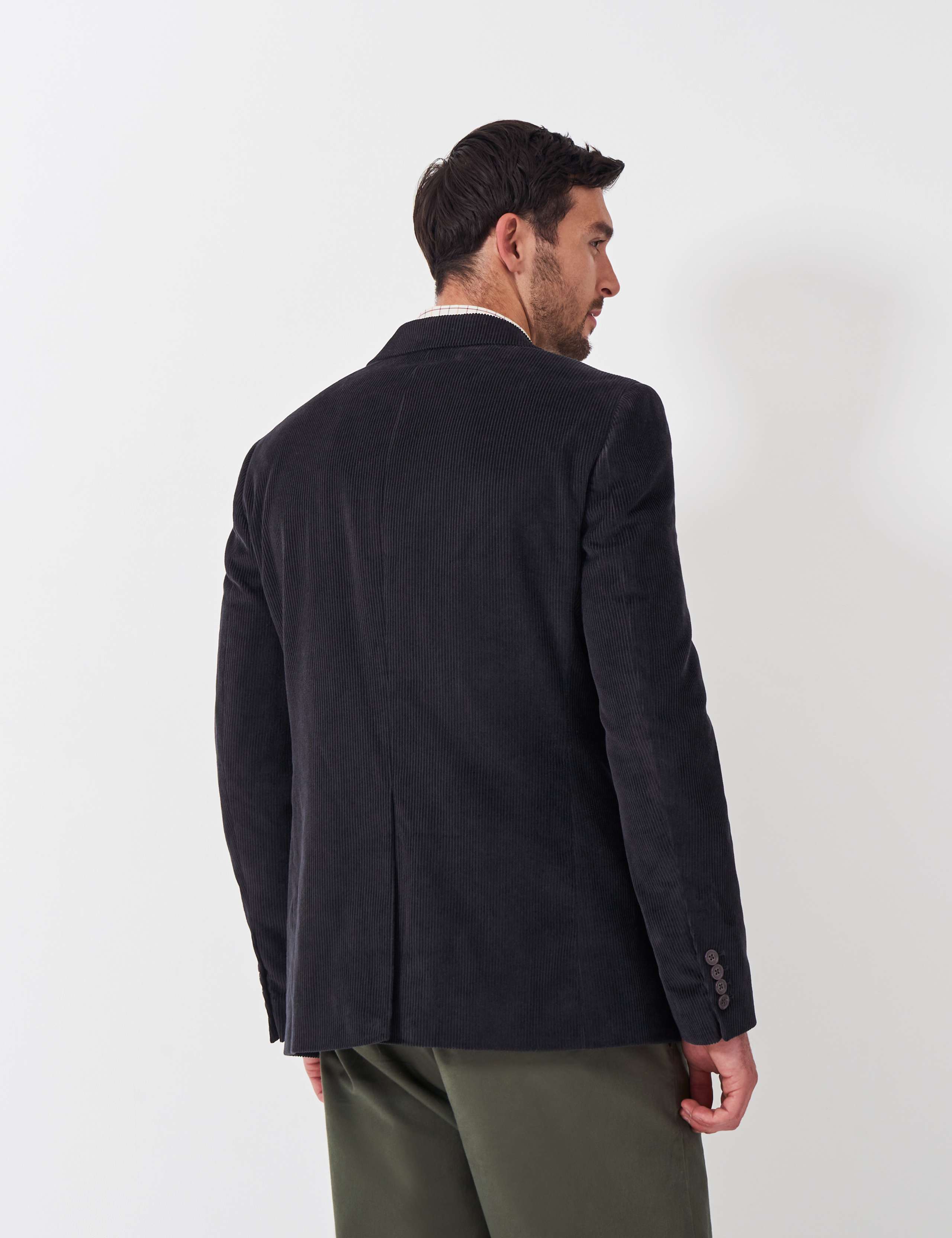 Pure Cotton Cord Single Breasted Blazer 4 of 5