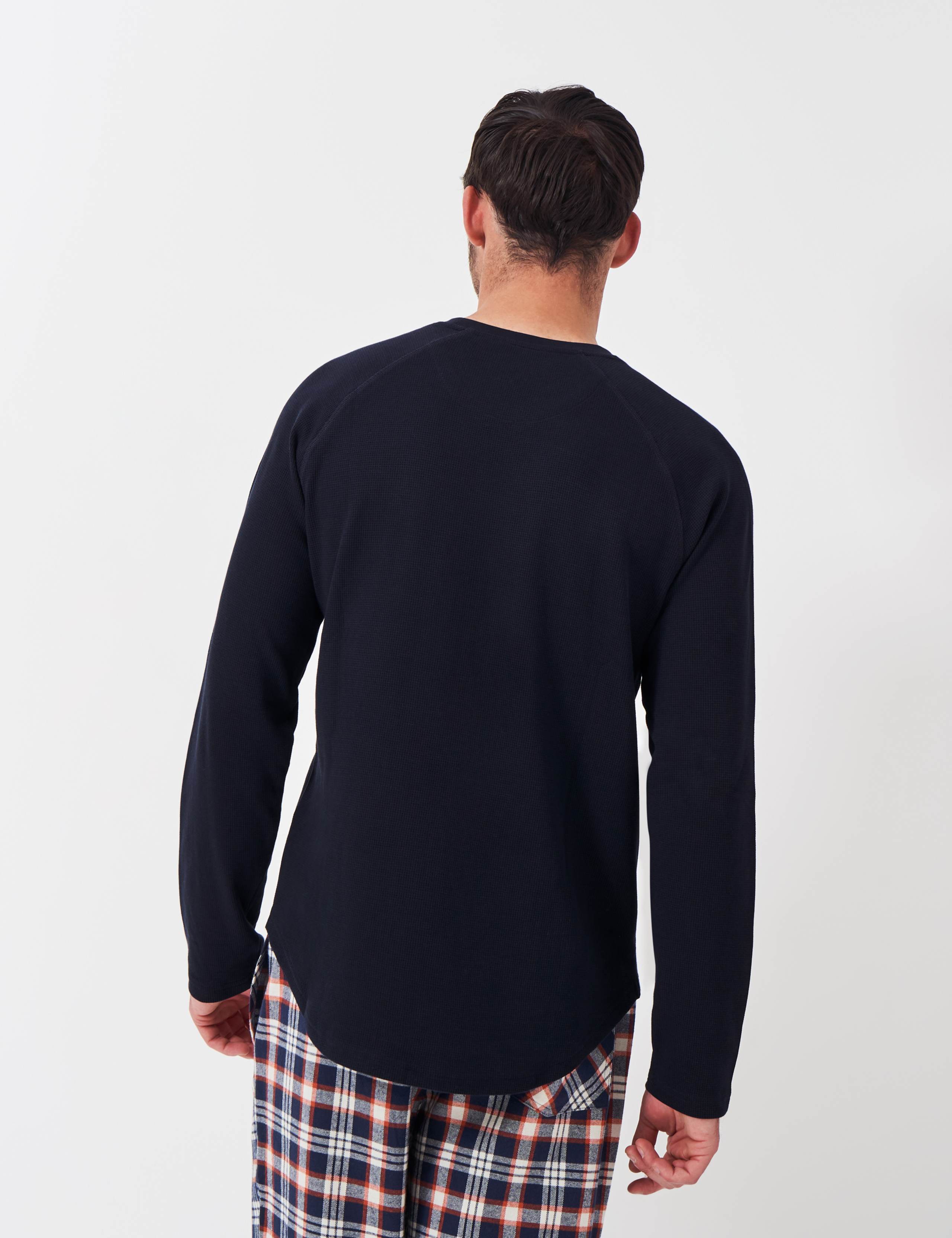 Cotton Rich Waffle Textured T-Shirt 3 of 4