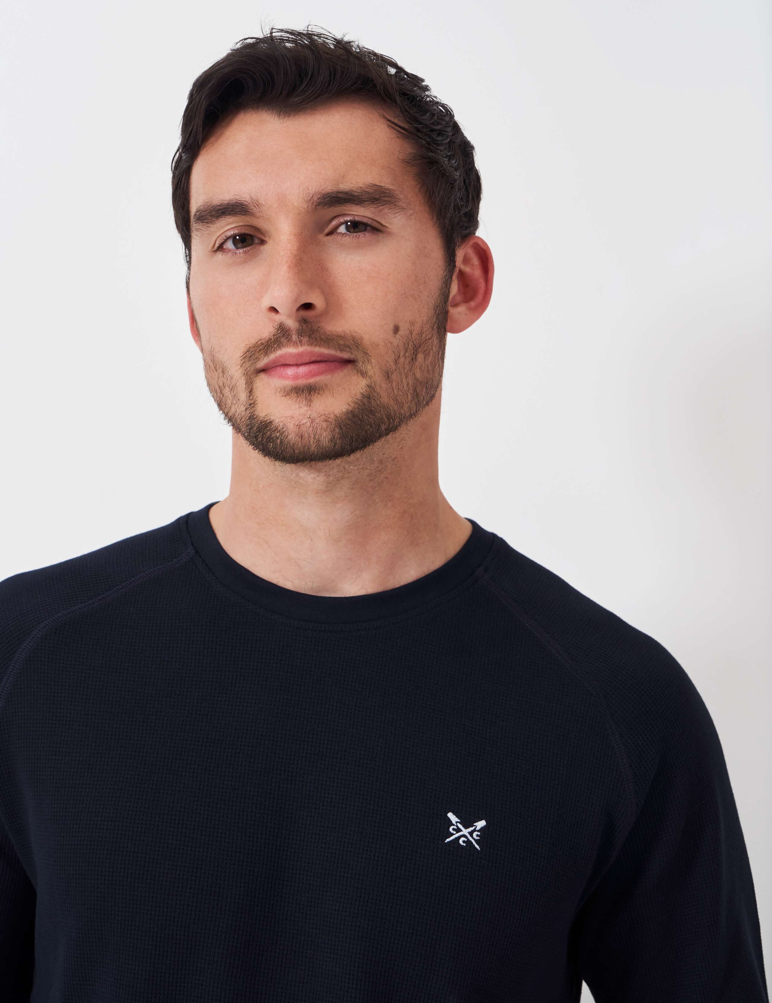 Cotton Rich Waffle Textured T-Shirt 4 of 4