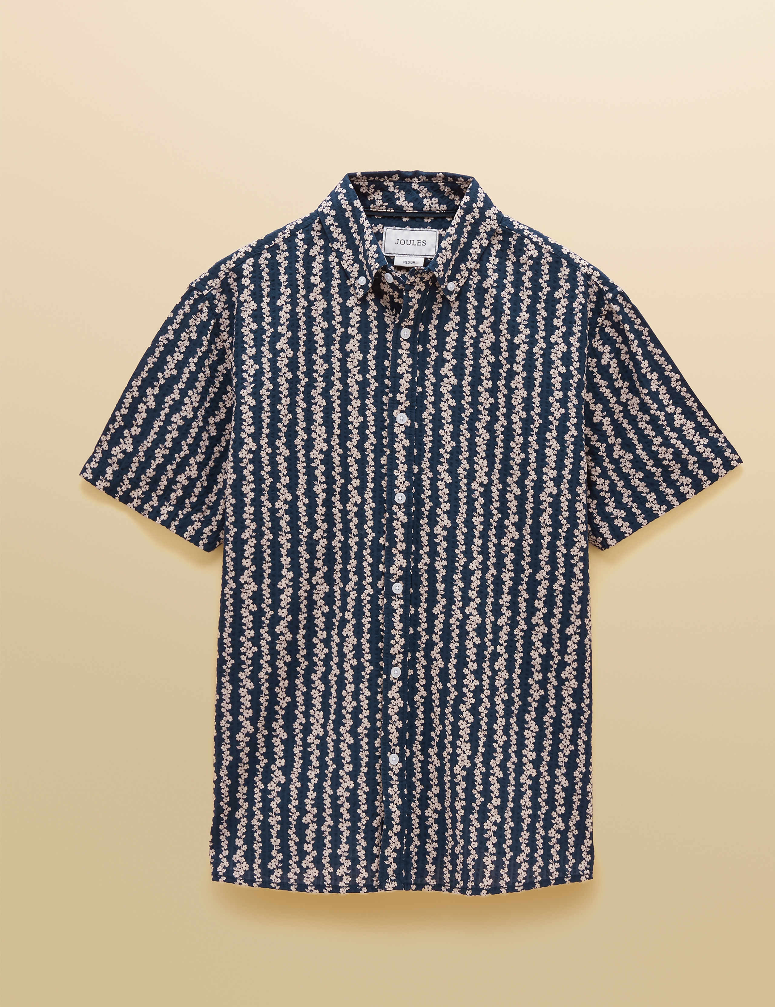 Pure Cotton Striped Seersucker Shirt 2 of 9