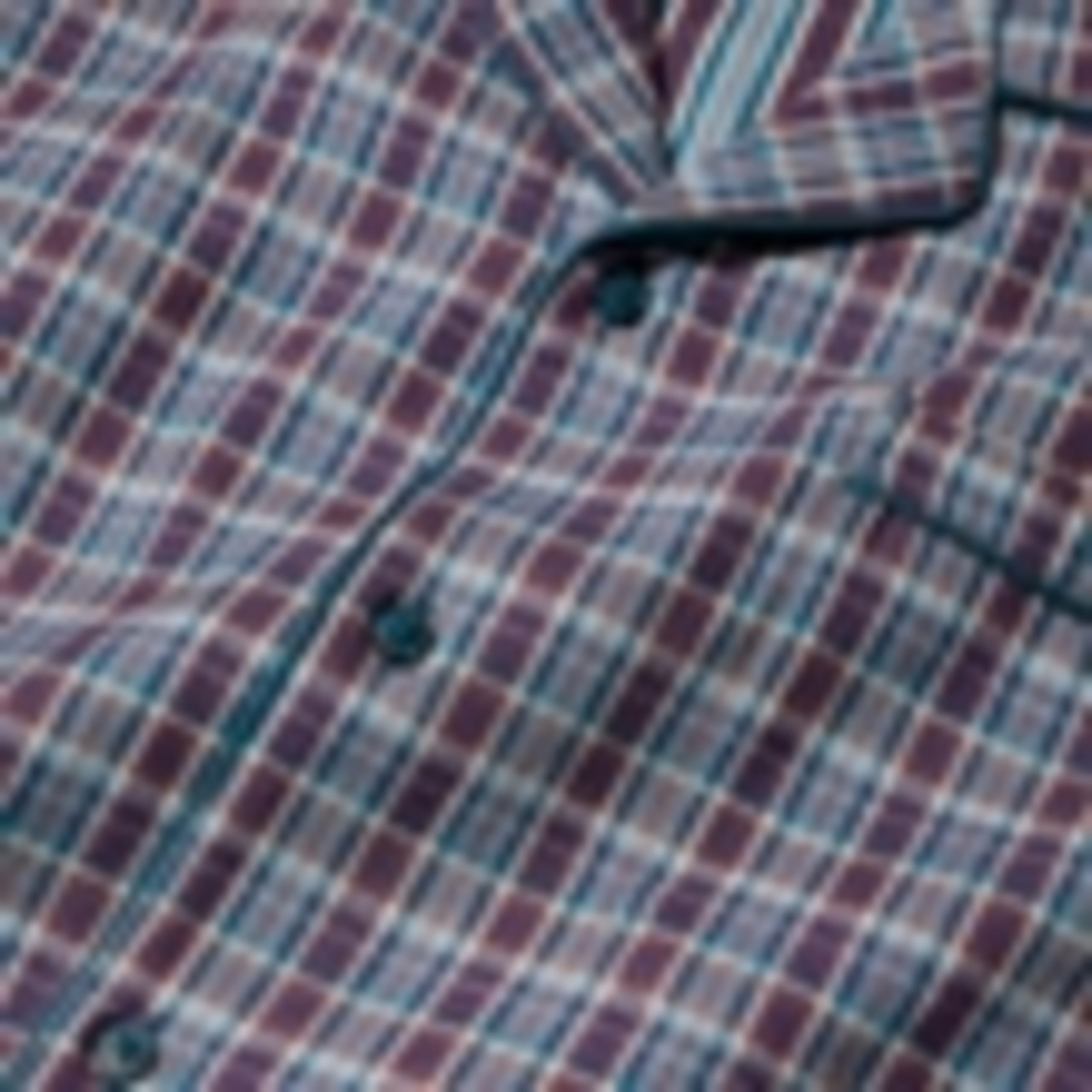 Pure Cotton Checked Pyjama Set 5 of 5