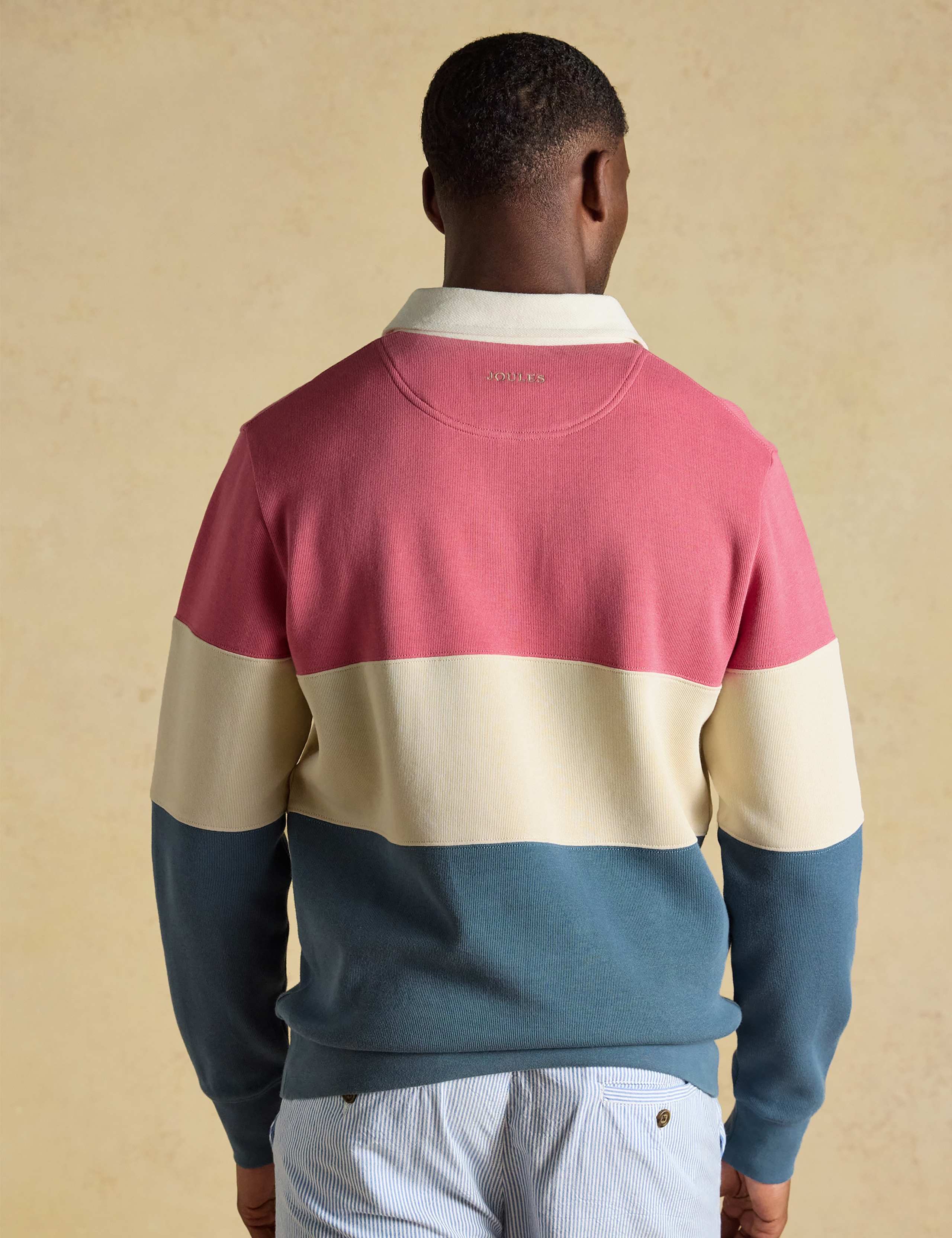 Pure Cotton Colour Block Rugby Top 6 of 9