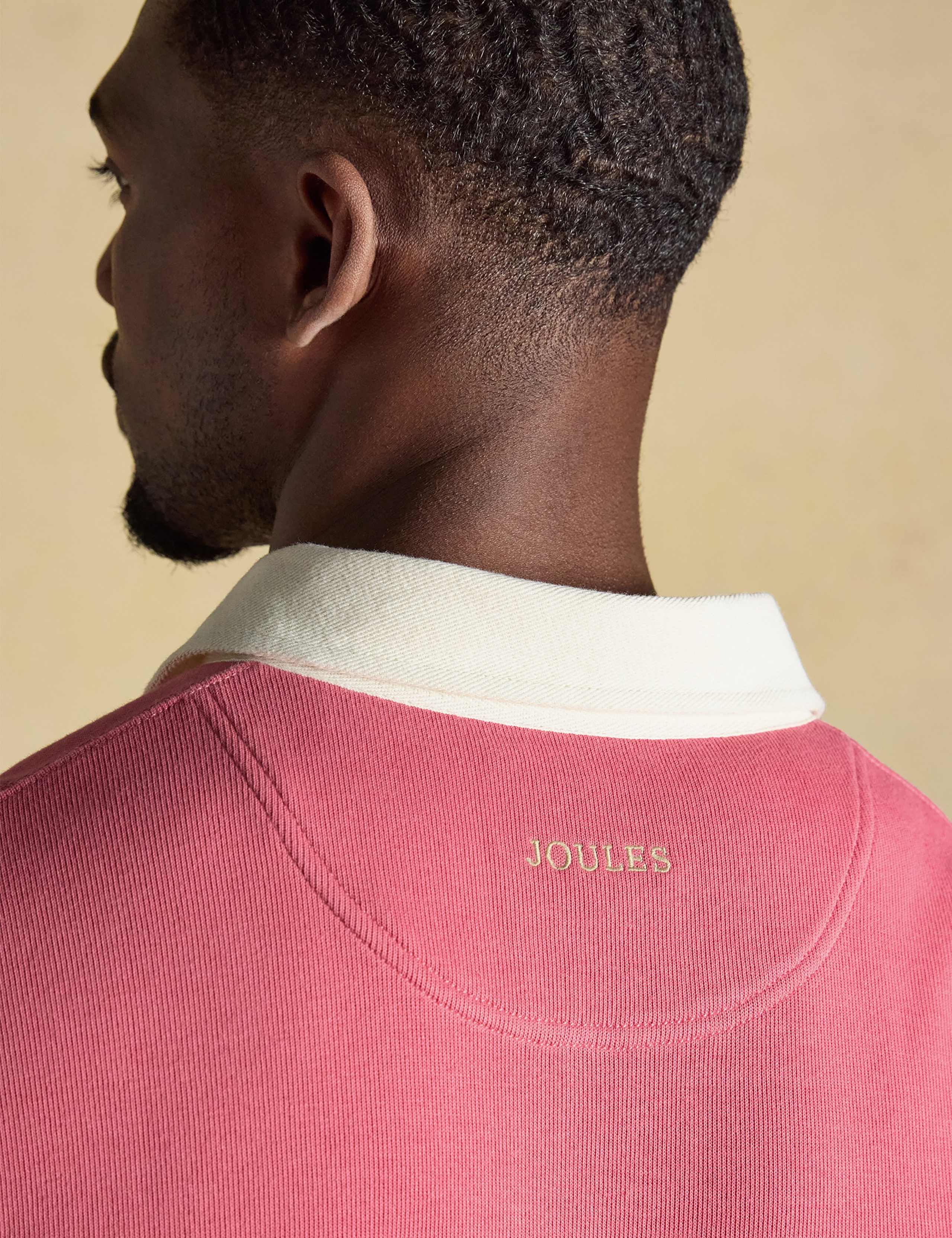 Pure Cotton Colour Block Rugby Top 8 of 9