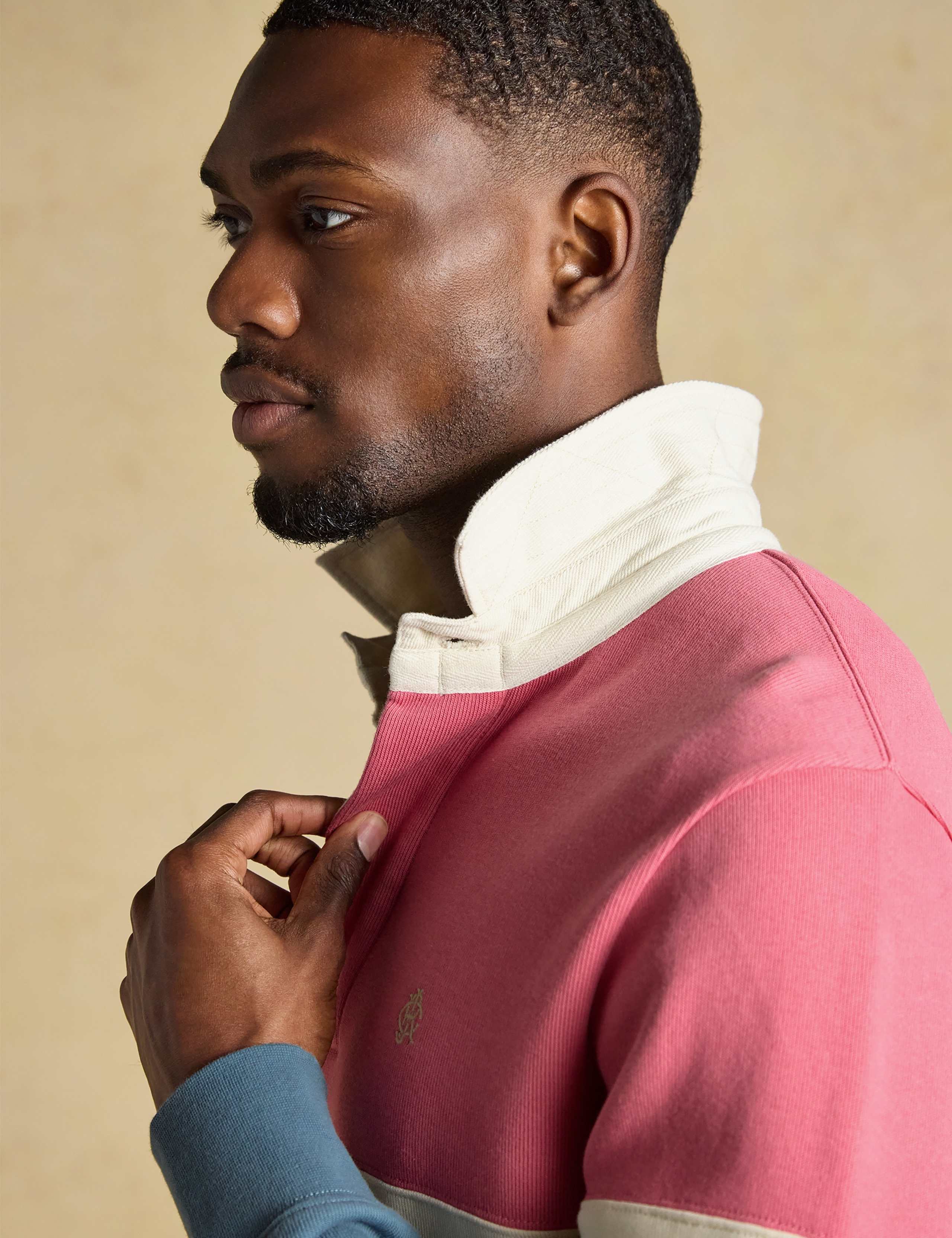 Pure Cotton Colour Block Rugby Top 9 of 9