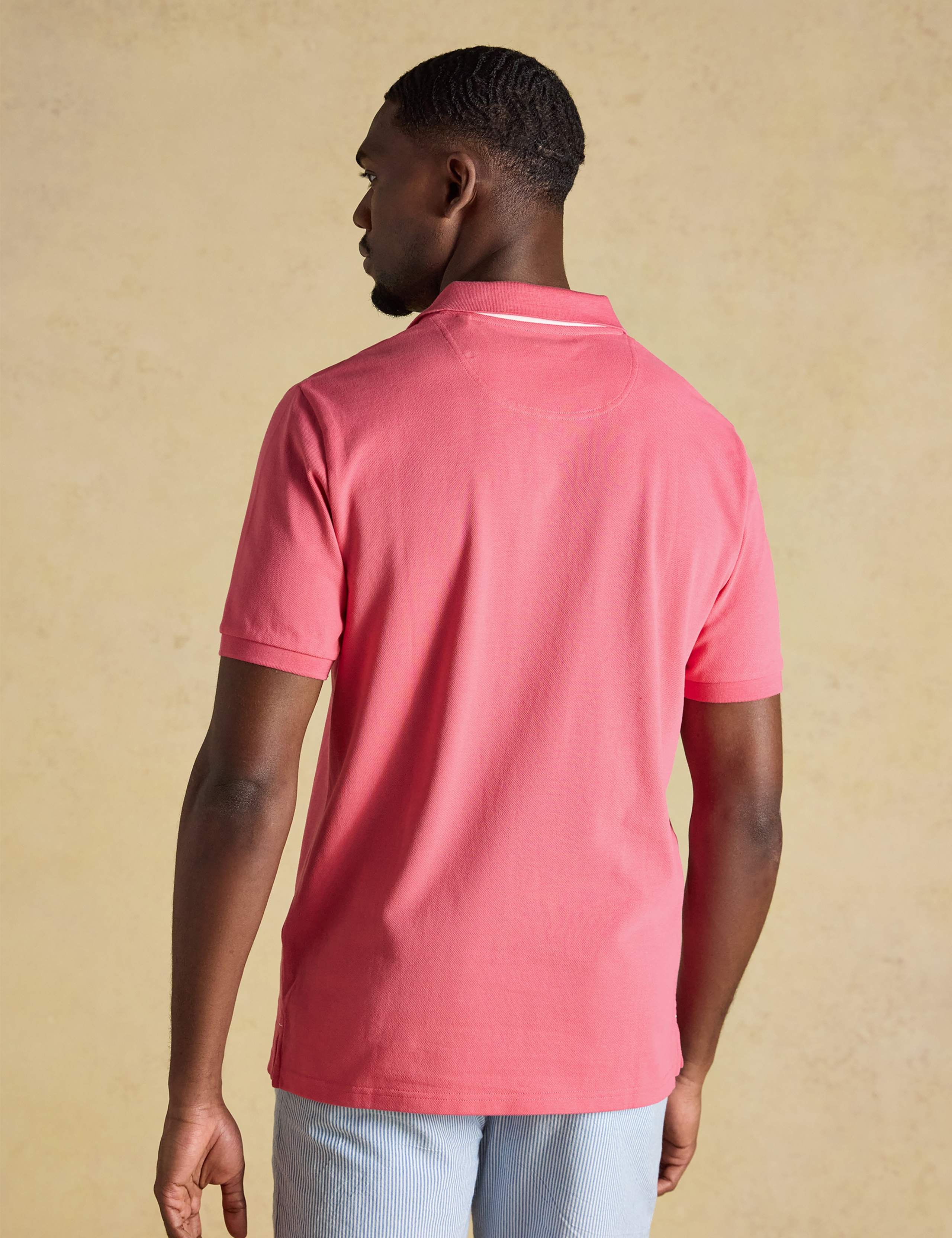3 Pack Pure Cotton Polo Shirts 8 of 10