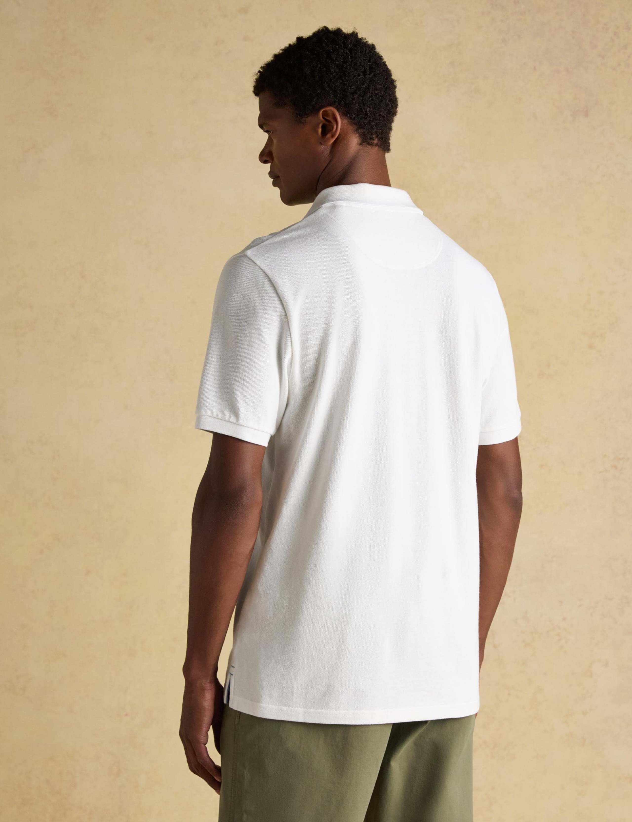 5pk Pure Cotton Pique Polo Shirt 9 of 11