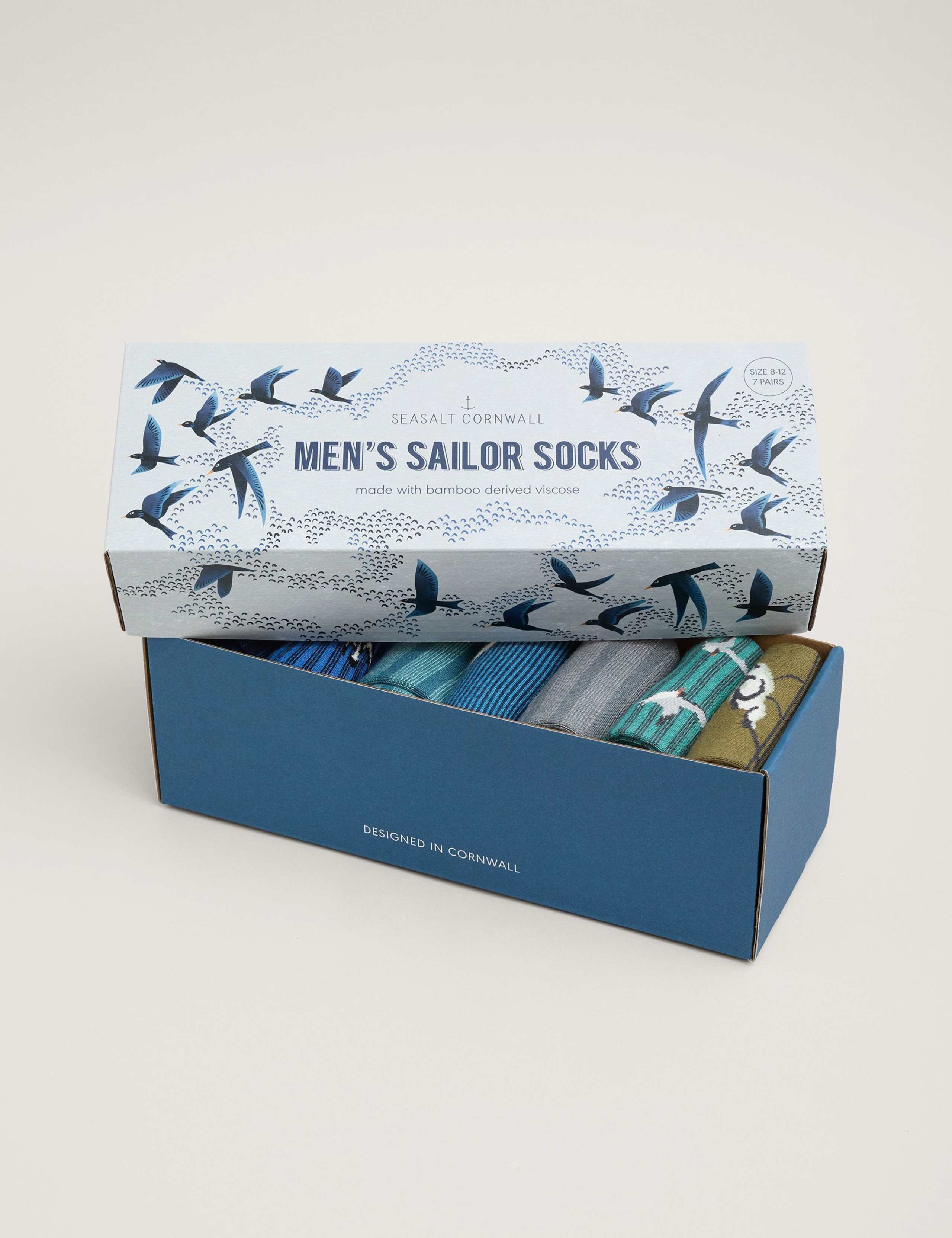 7 Pack Assorted Socks 1 of 3