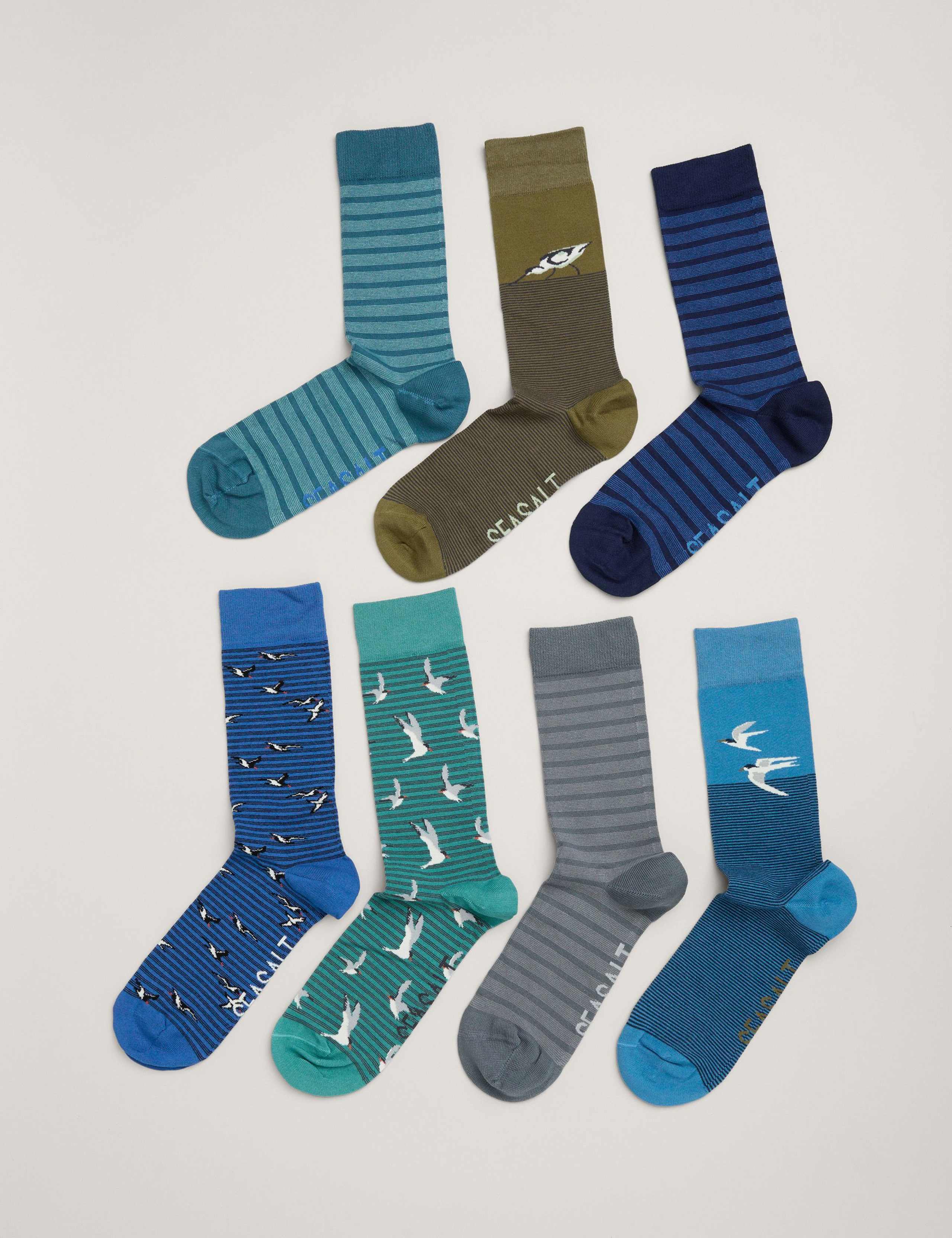 7 Pack Assorted Socks 2 of 3