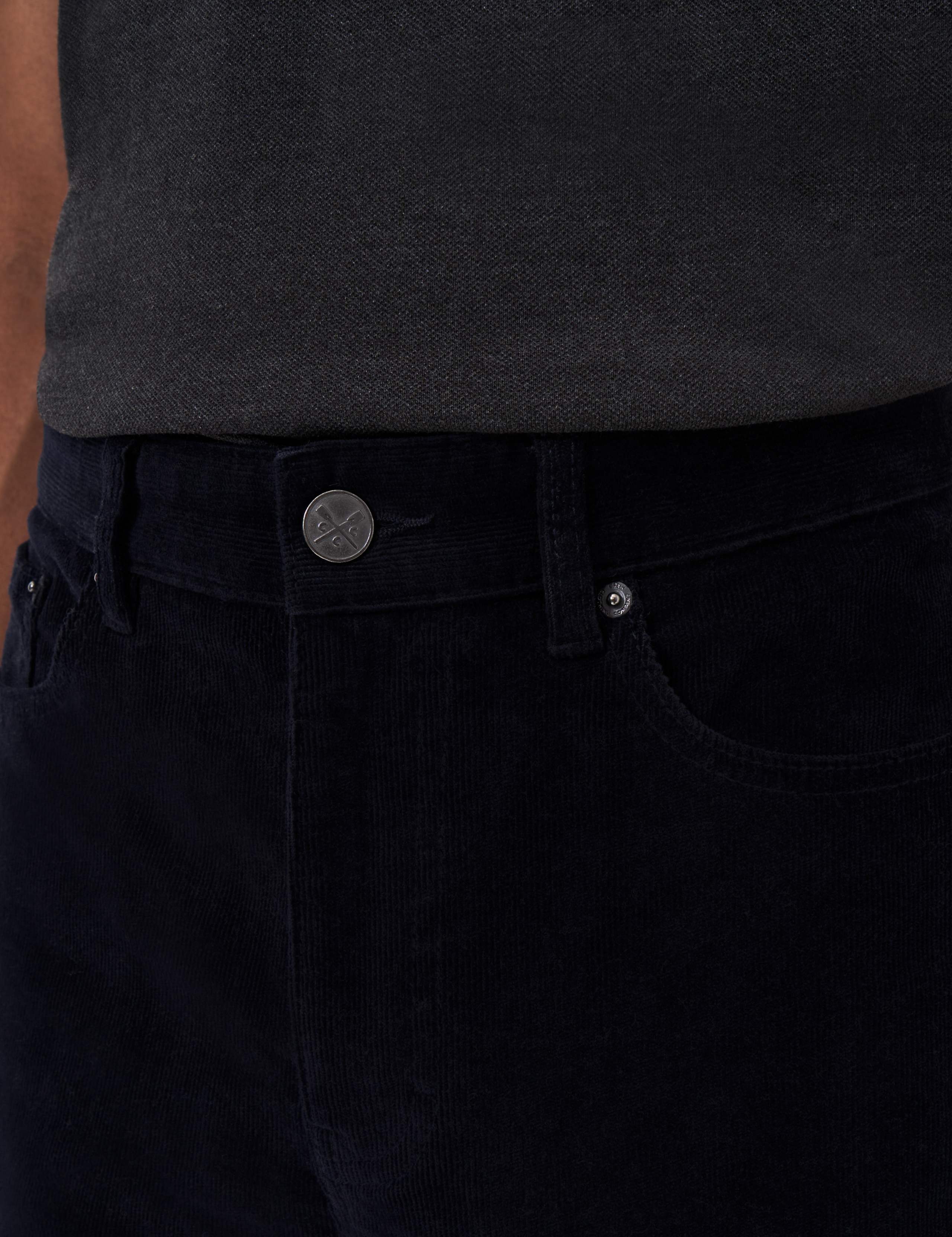 Tapered Fit Corduroy 5 pocket Trousers 4 of 5