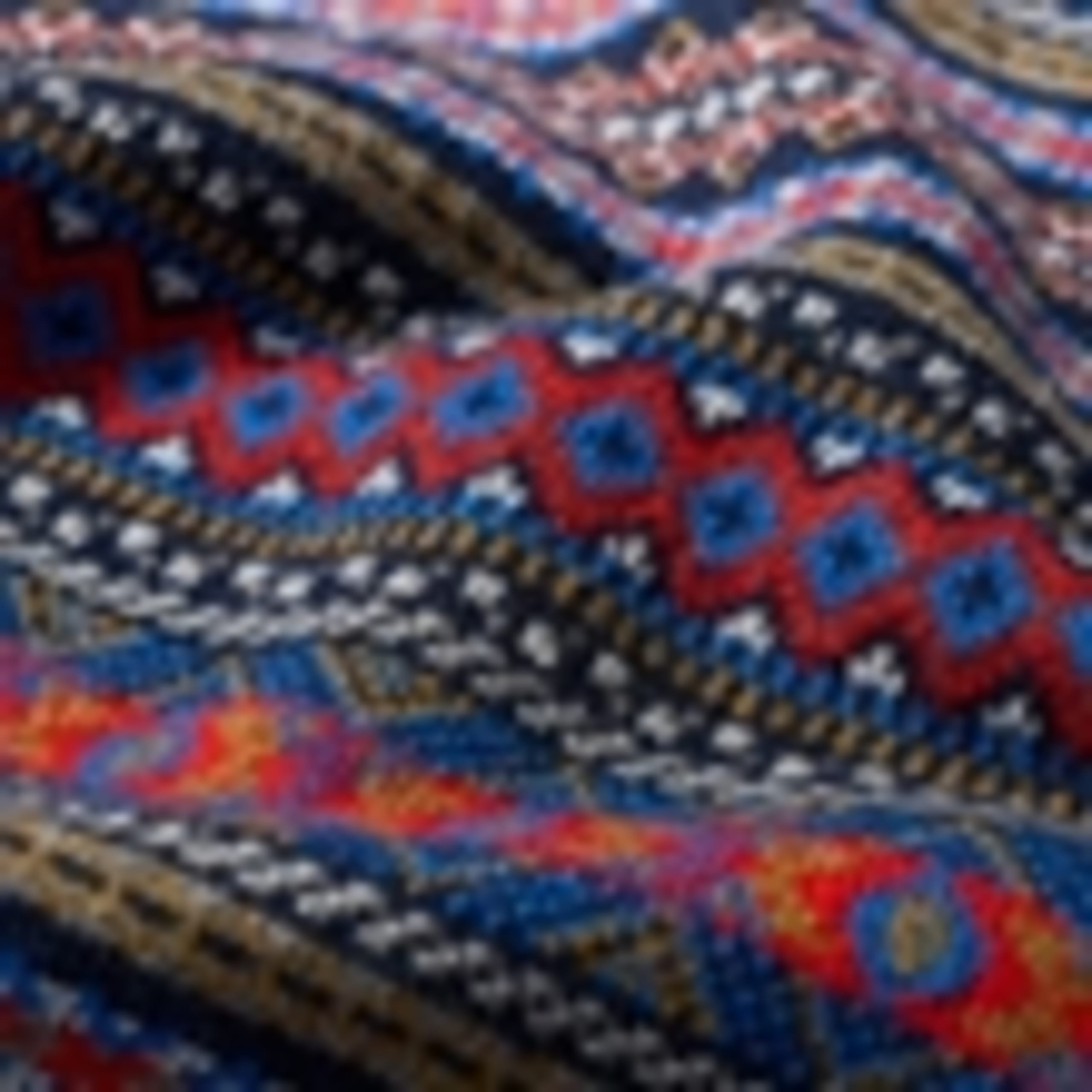 Lambswool Rich Fair Isle V-Neck Knitted Vest 5 of 5