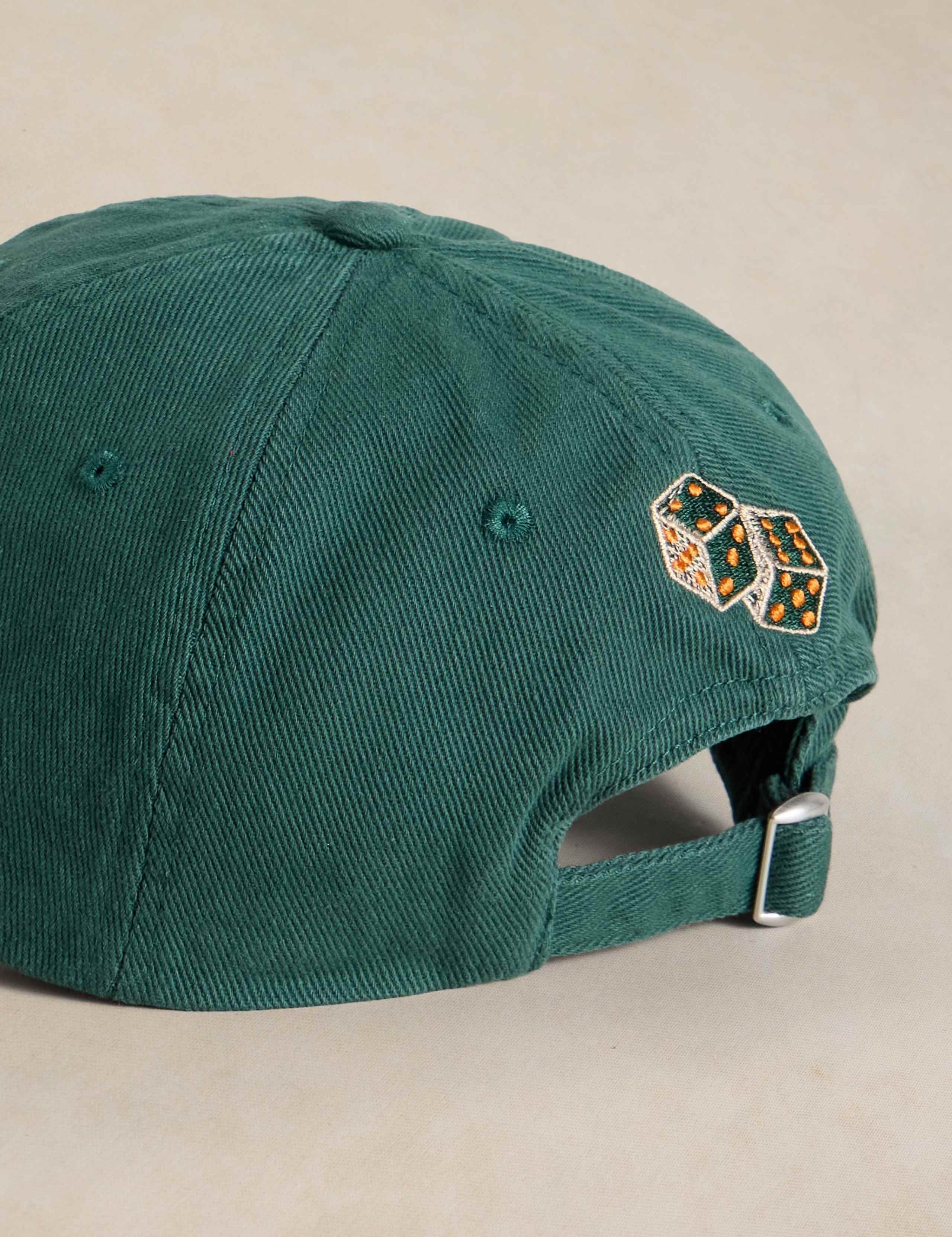 Pure Cotton Embroidered Baseball Cap 2 of 2