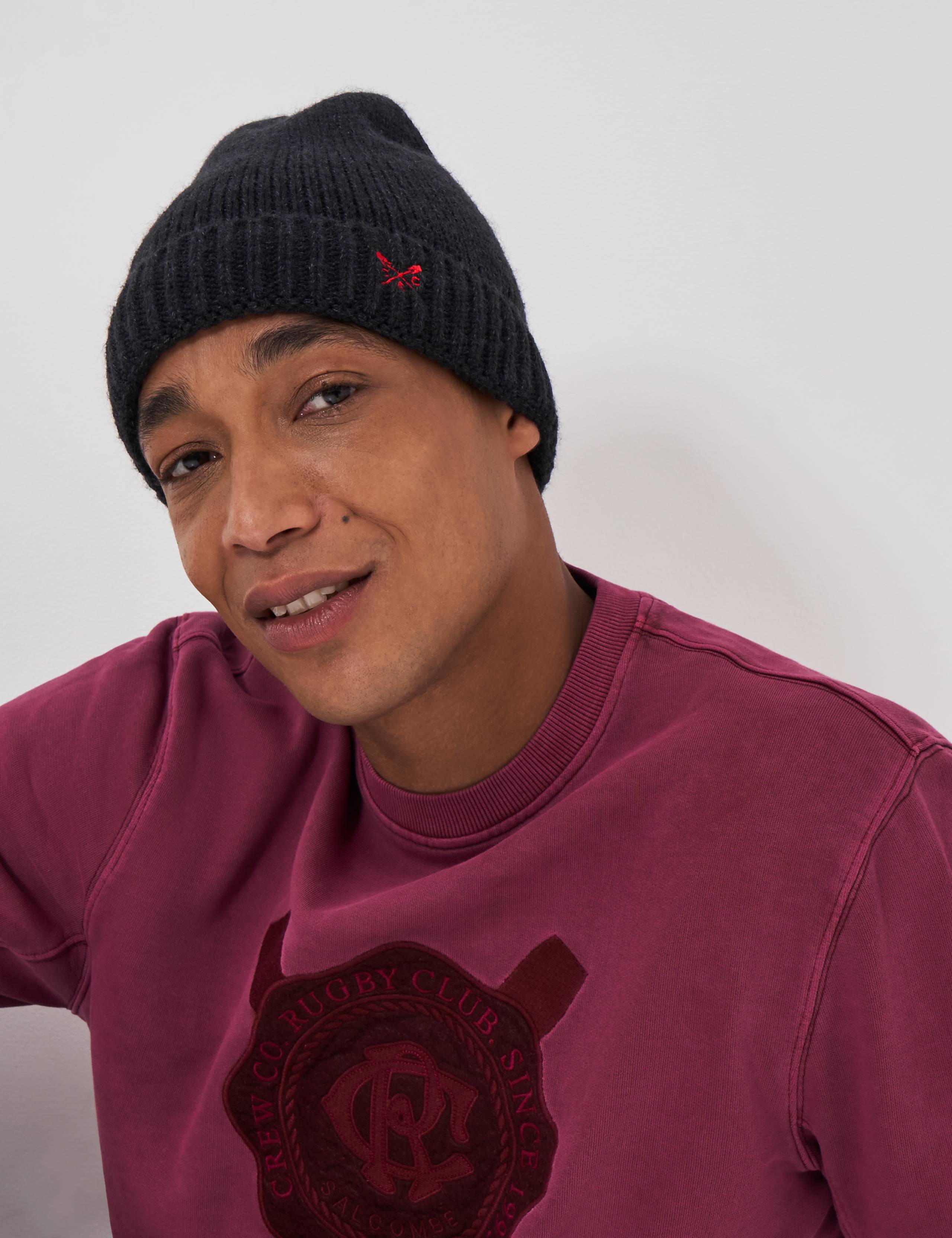 Knitted Beanie Hat 1 of 3