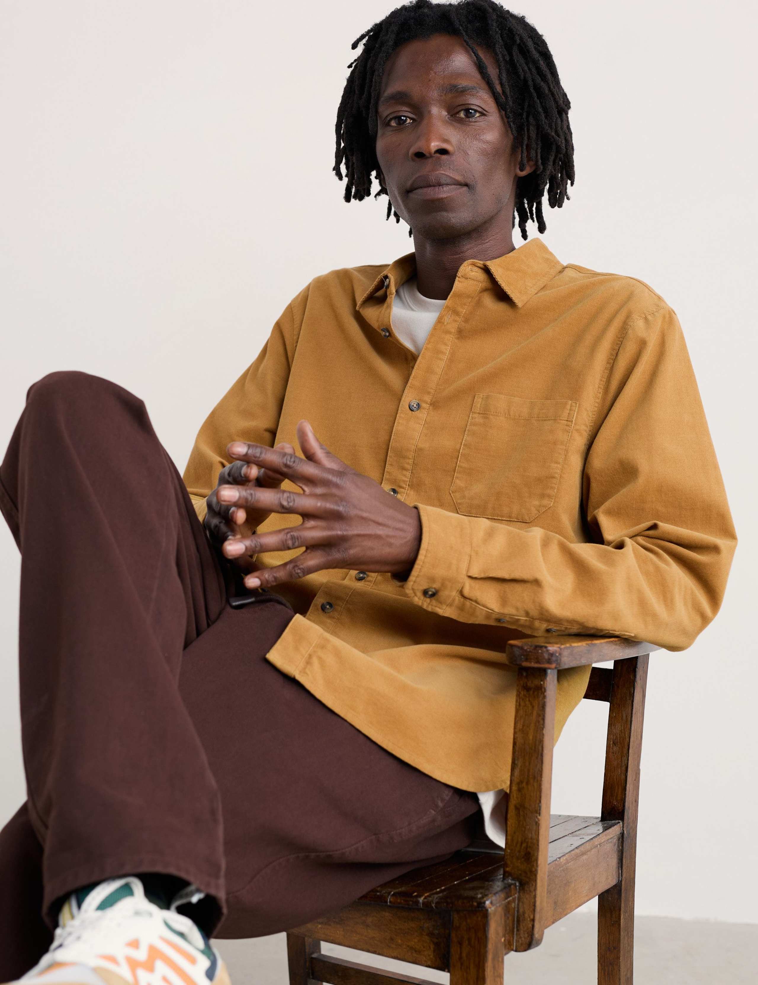 Regular Fit Corduroy Shirt 3 of 5