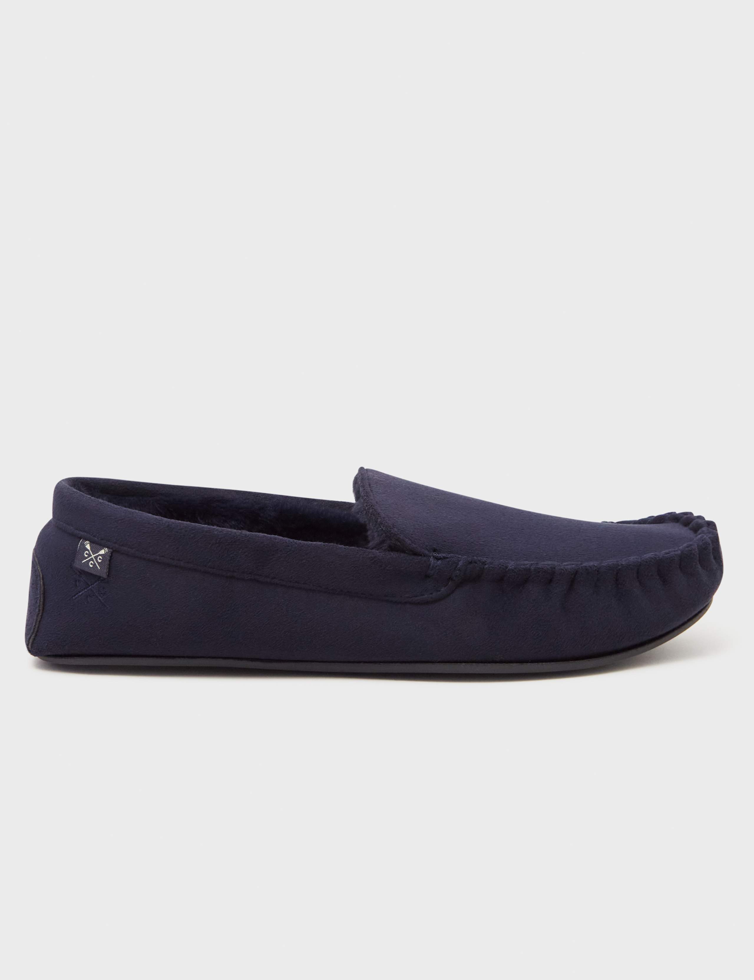 Fleece Lined Moccasin Slippers 2 of 4