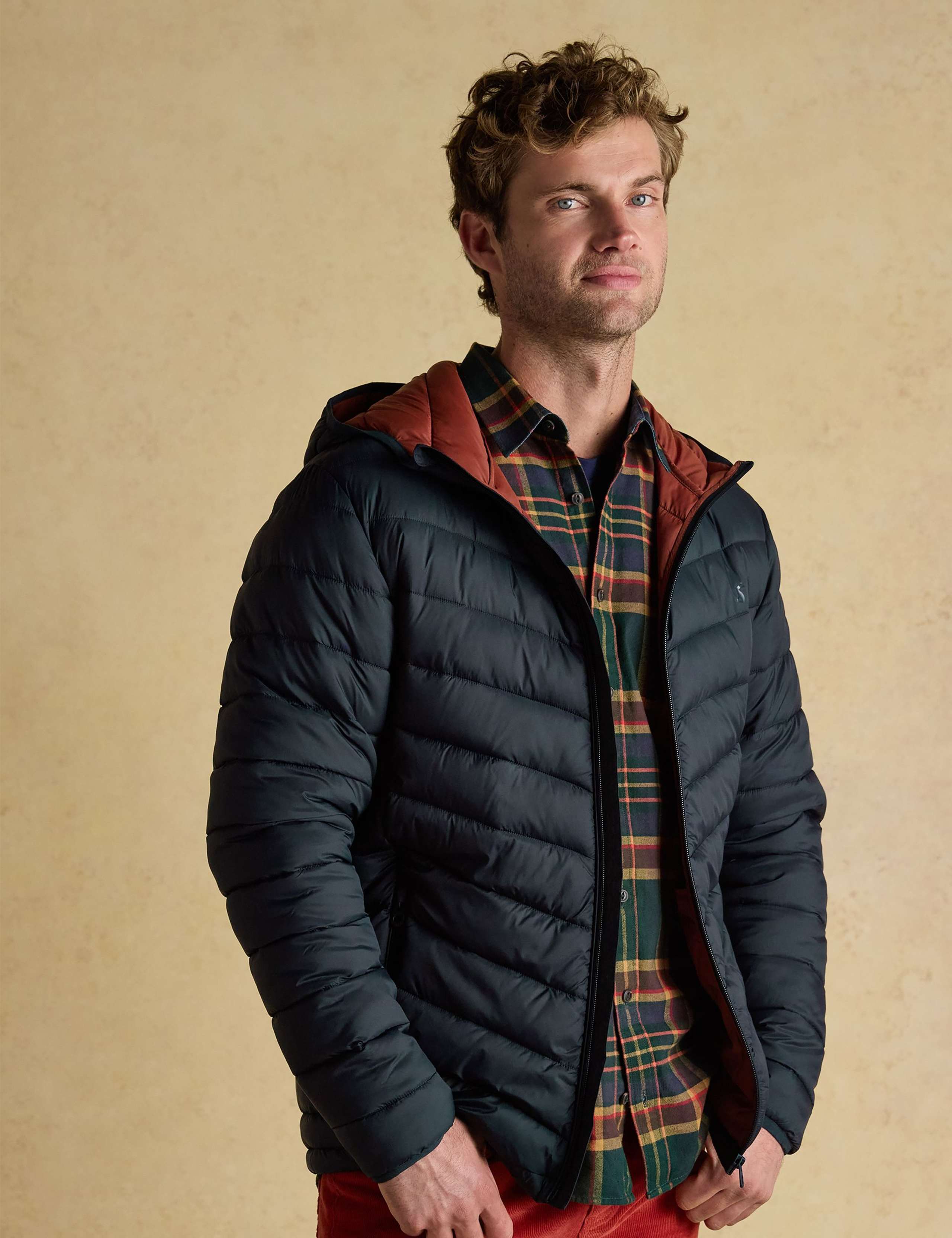 Padded Quilted Hooded Puffer Jacket 3 of 11