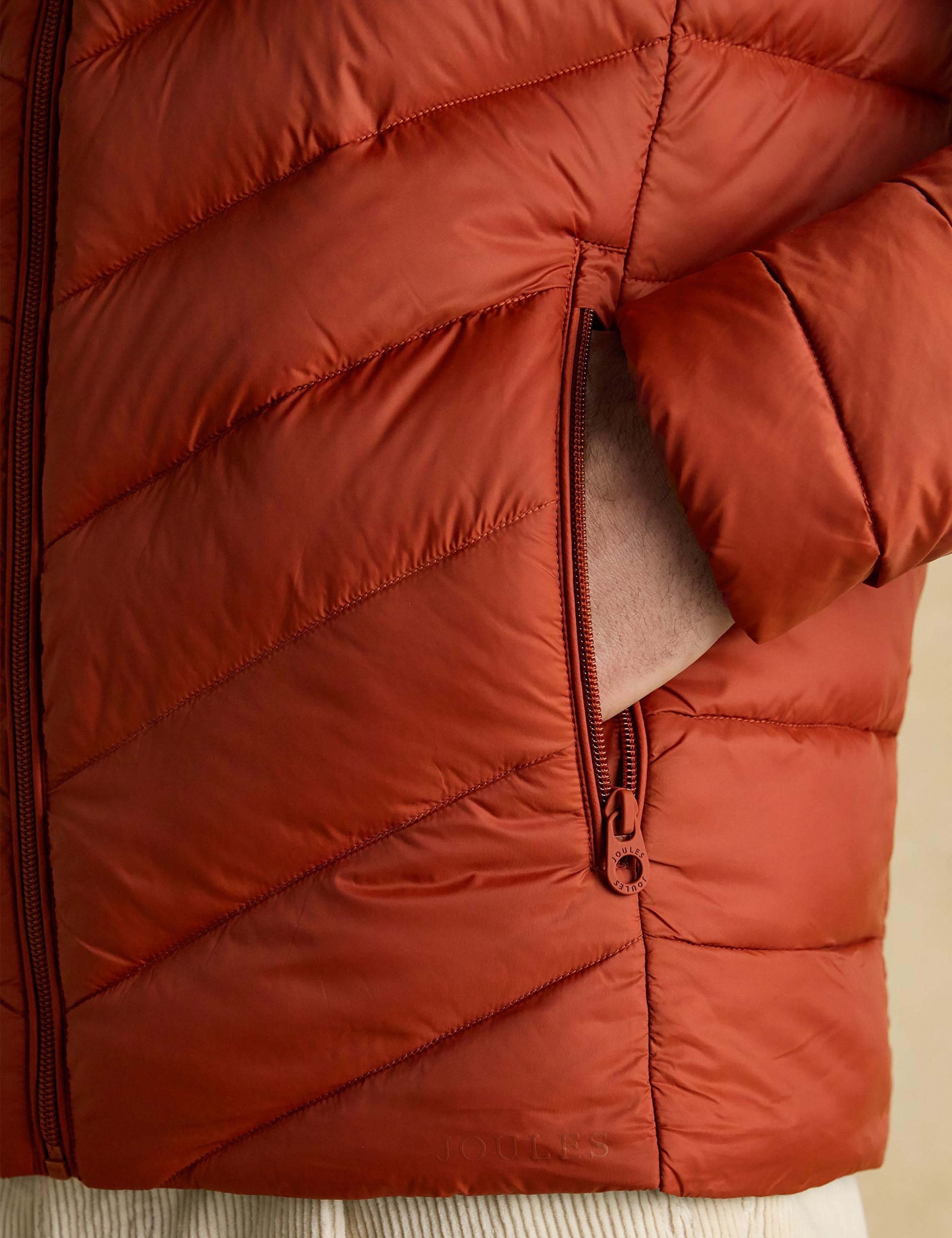 Padded Quilted Hooded Puffer Jacket 8 of 10