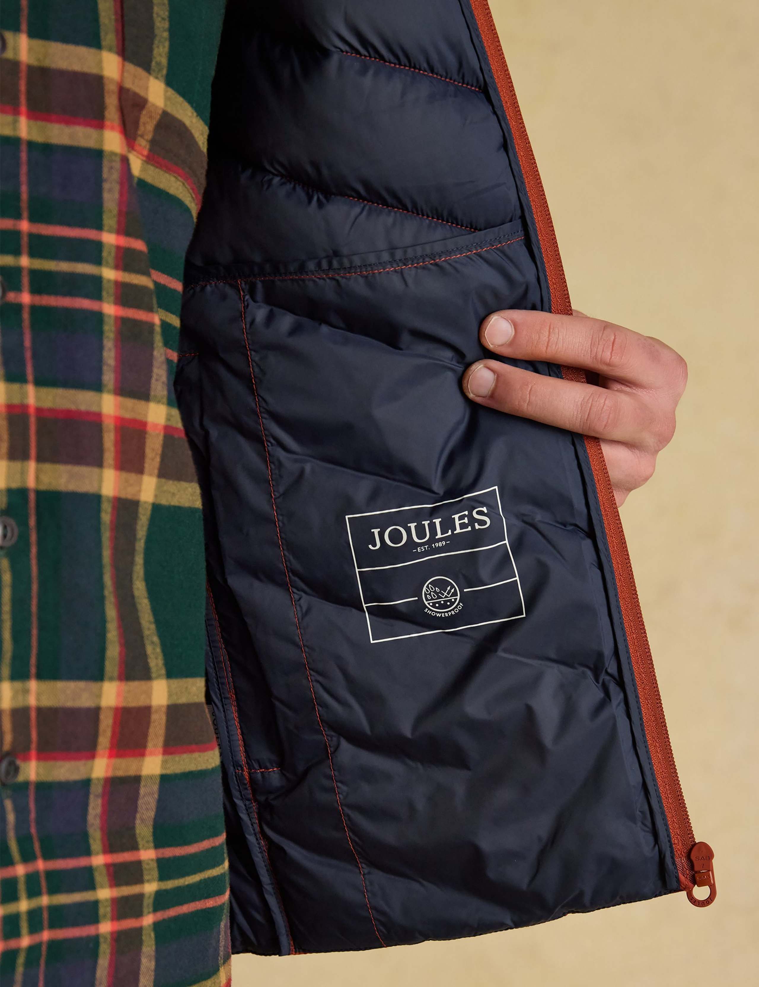 Quilted Funnel Neck Gilet 9 of 9