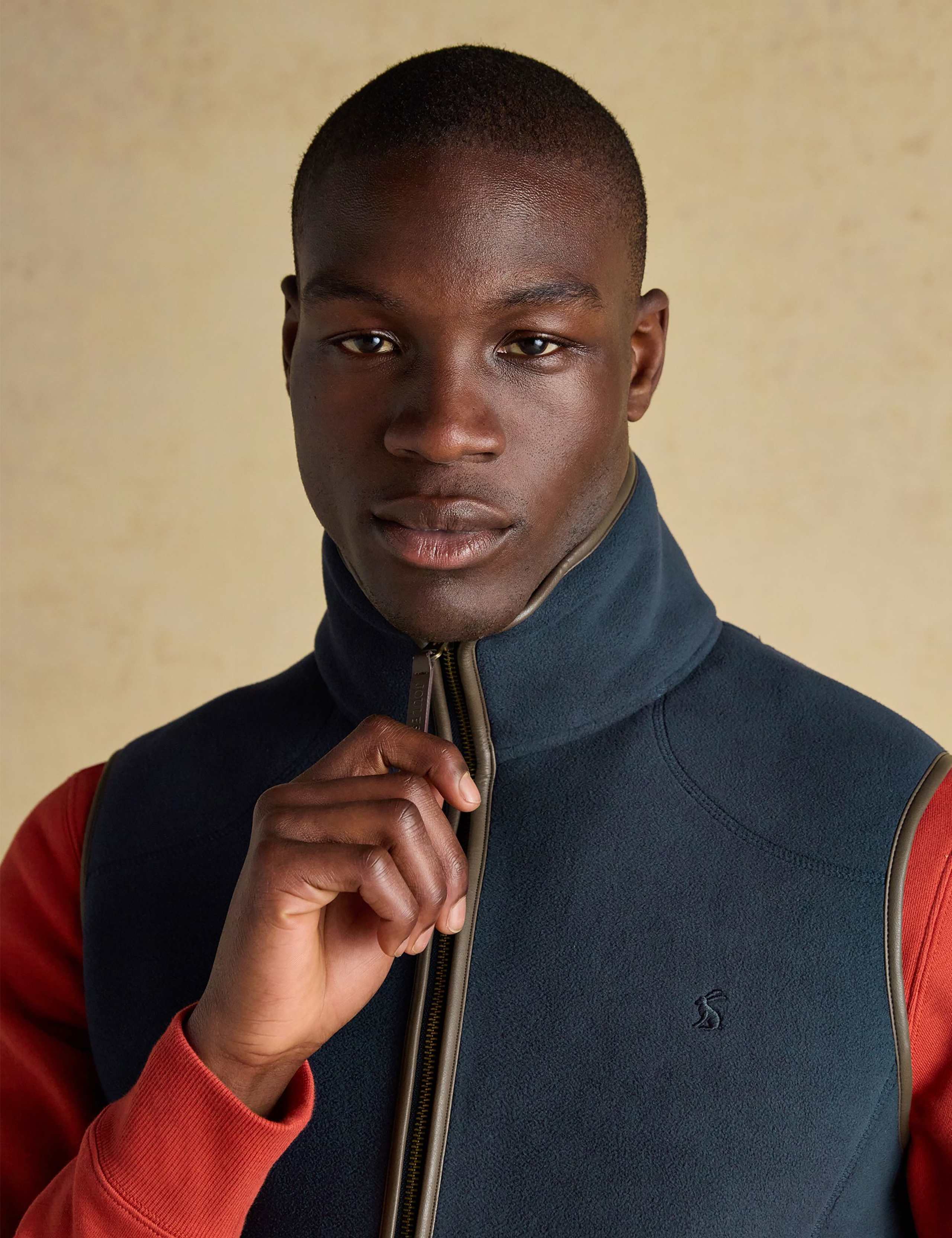 Fleece Funnel Neck Gilet 6 of 9