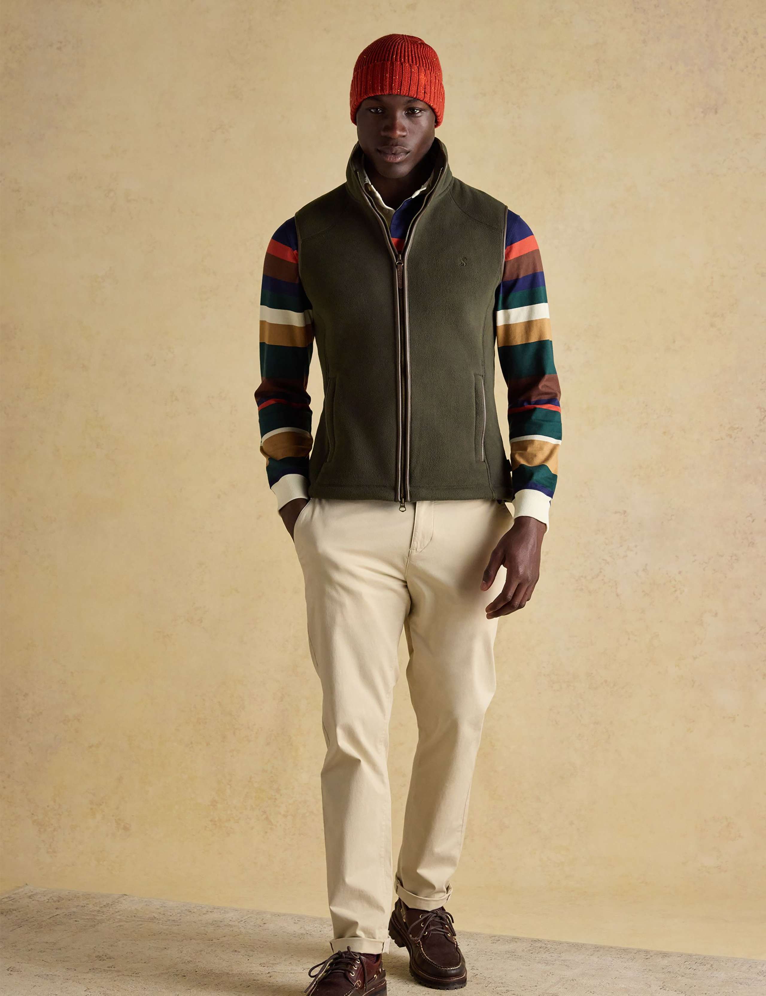 Fleece Funnel Neck Gilet 3 of 9