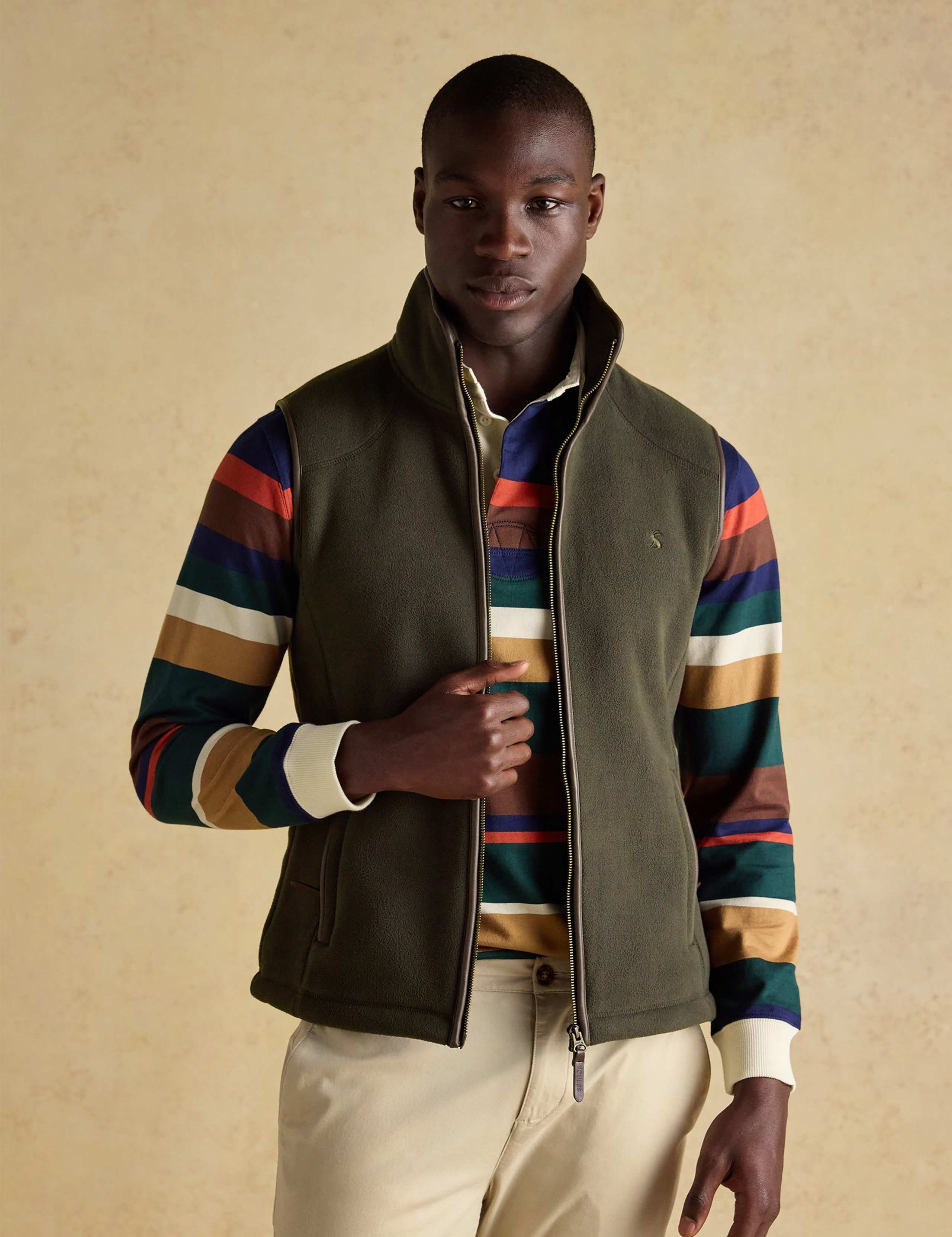 Fleece Funnel Neck Gilet 6 of 9