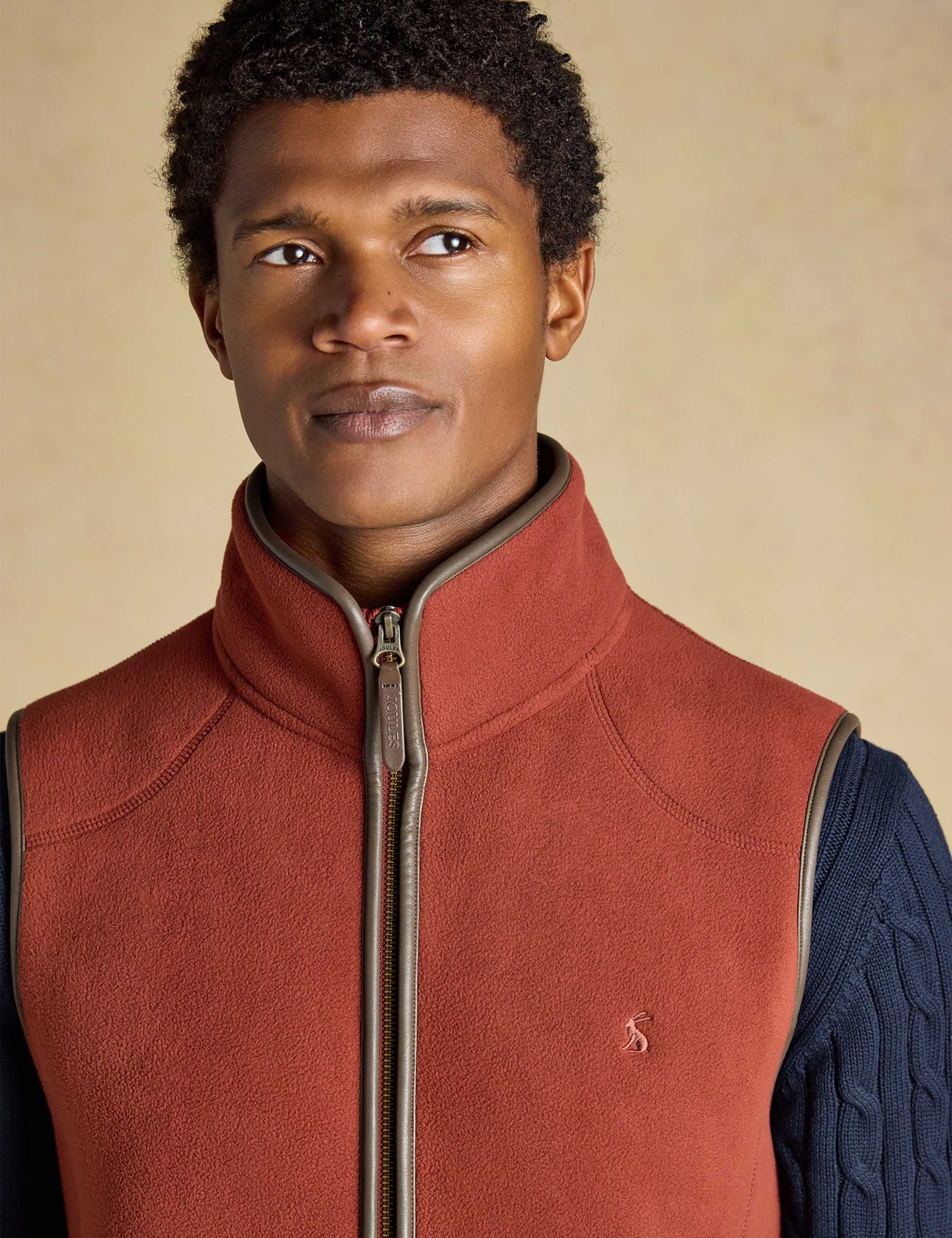 Fleece Funnel Neck Gilet 3 of 10