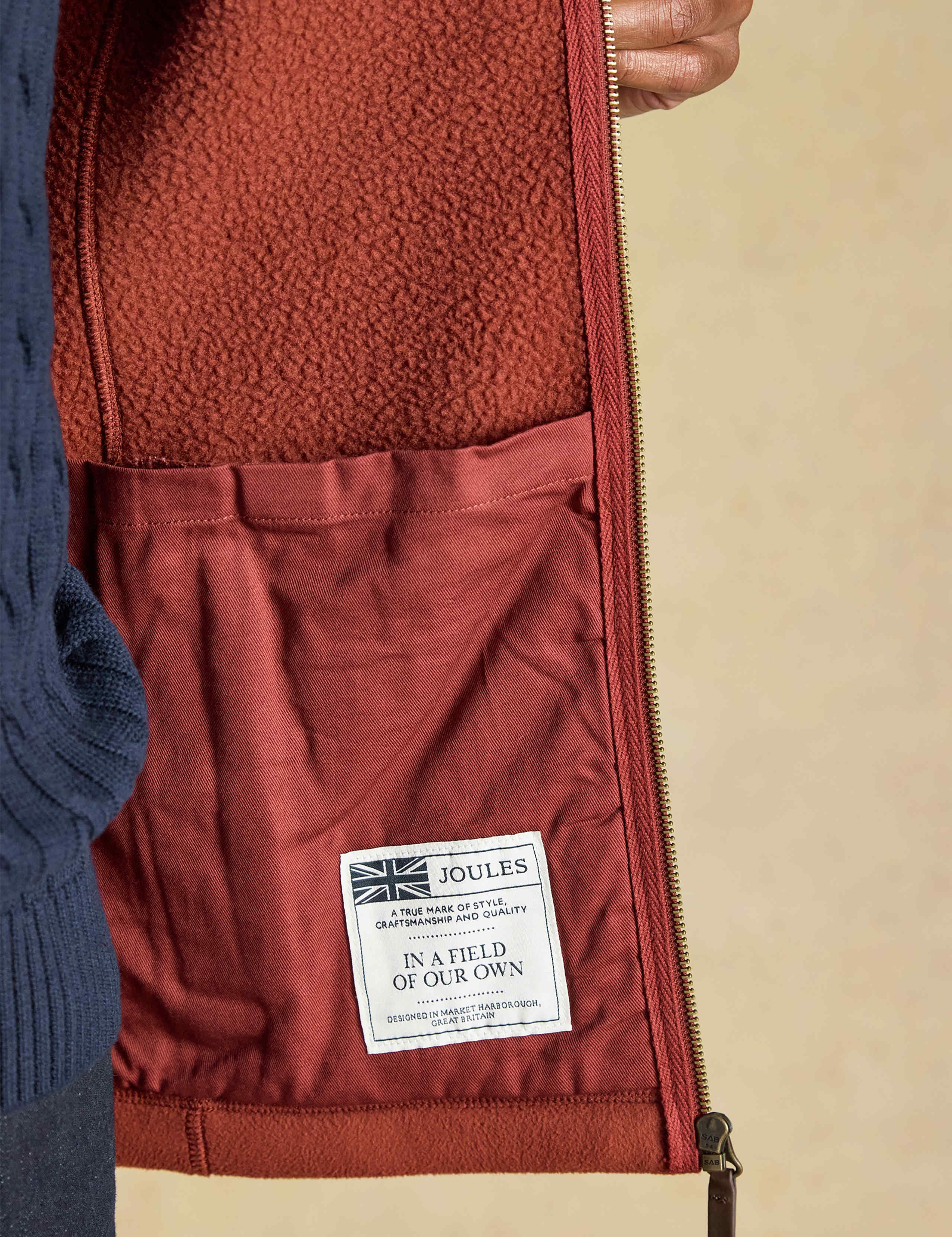 Fleece Funnel Neck Gilet 4 of 10