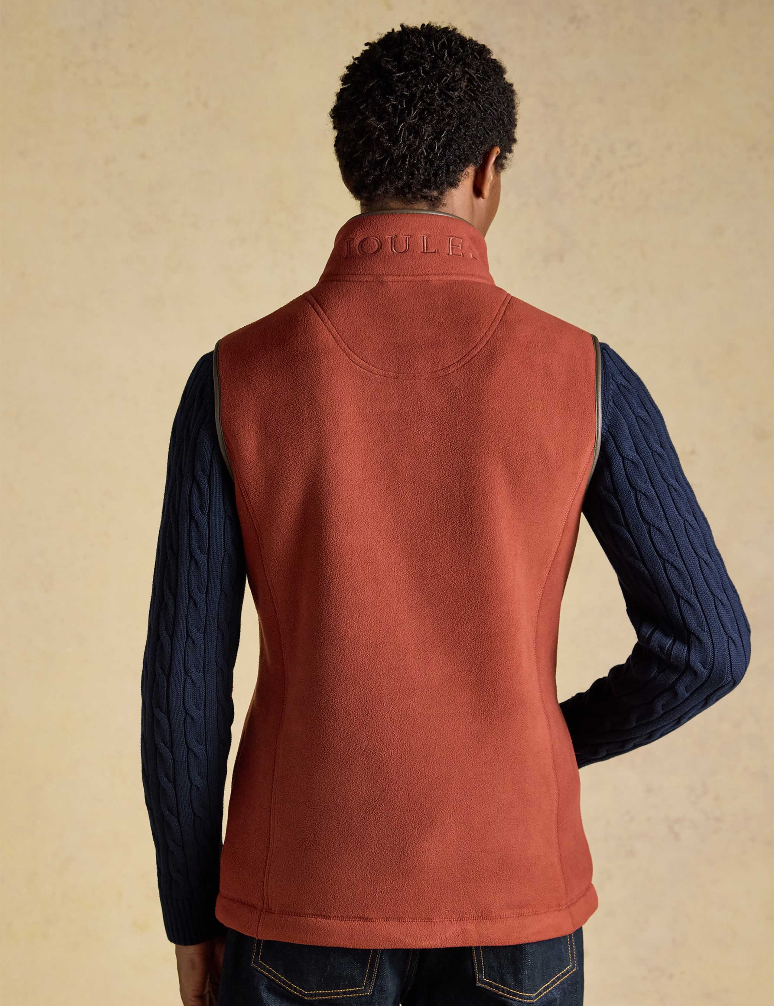Fleece Funnel Neck Gilet 8 of 10