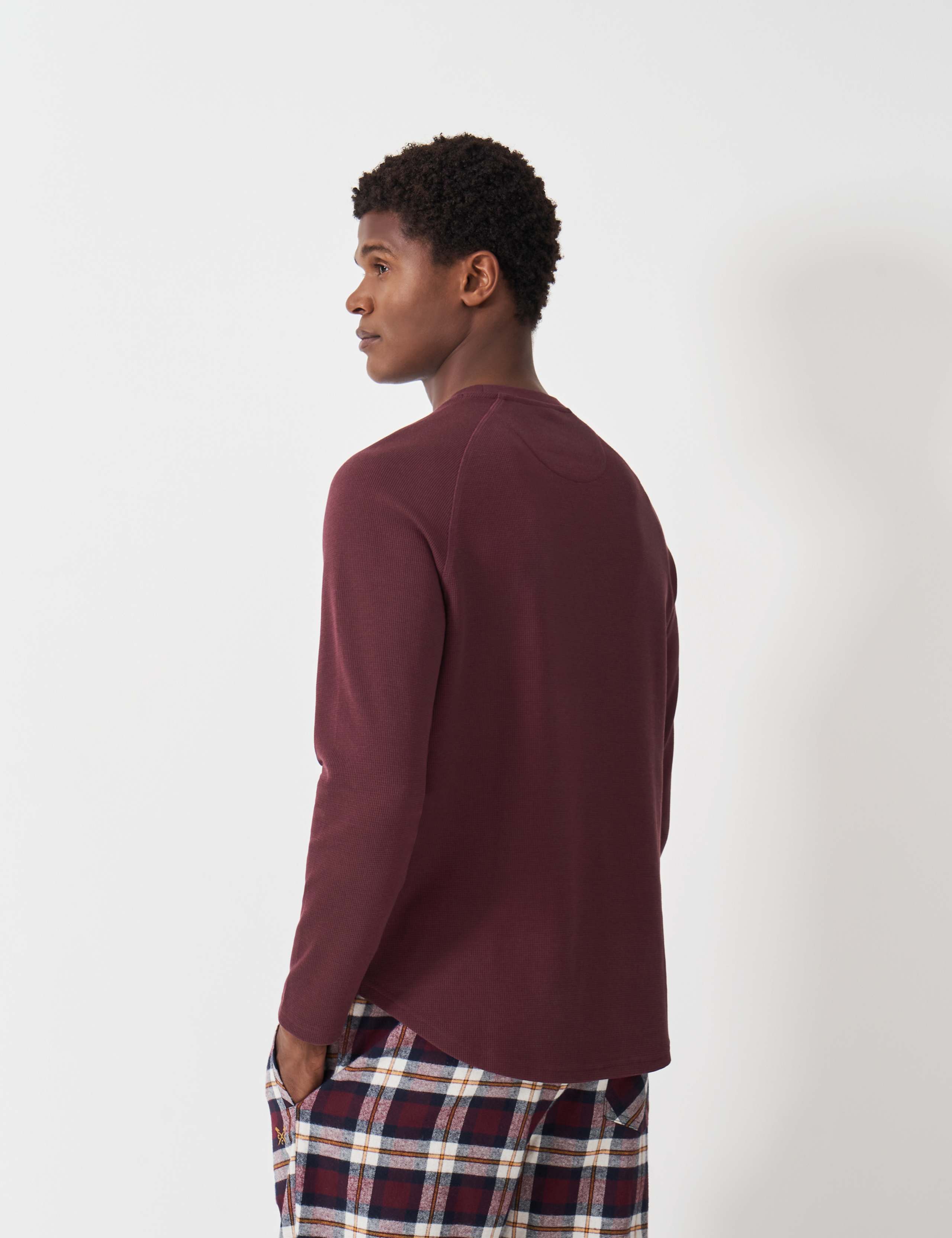 Cotton Rich Waffle Textured T-Shirt 3 of 5