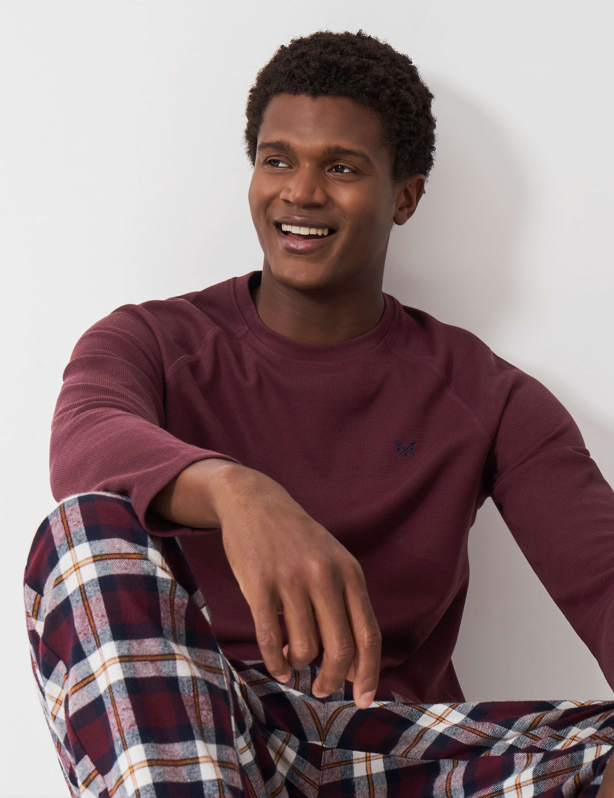 Cotton Rich Waffle Textured T-Shirt 5 of 5