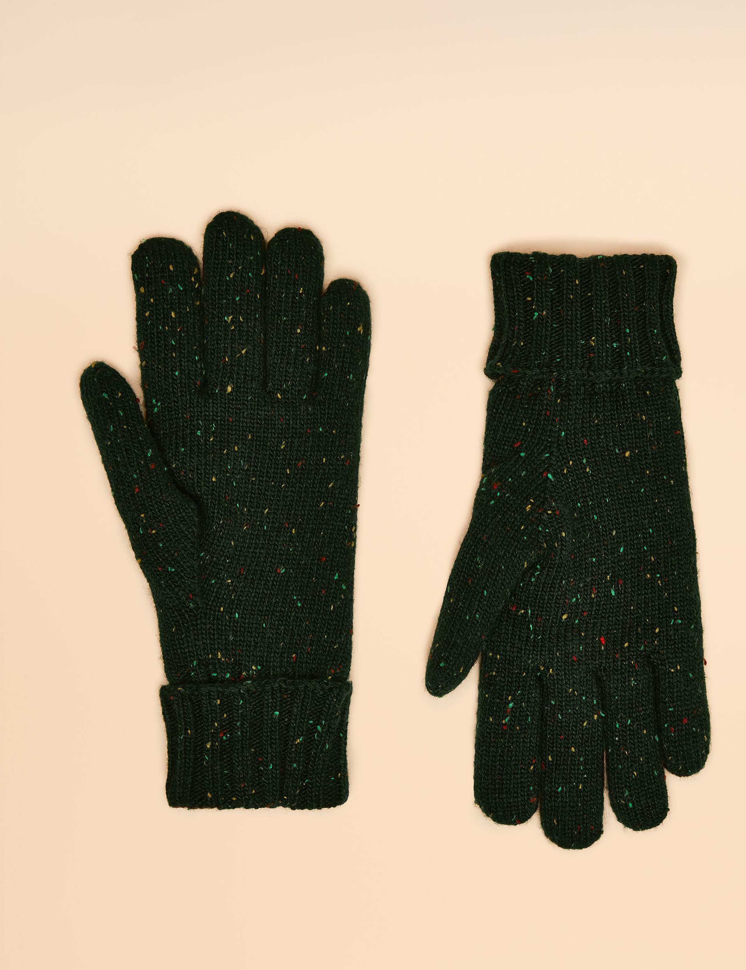 Knitted Gloves with Wool 2 of 3