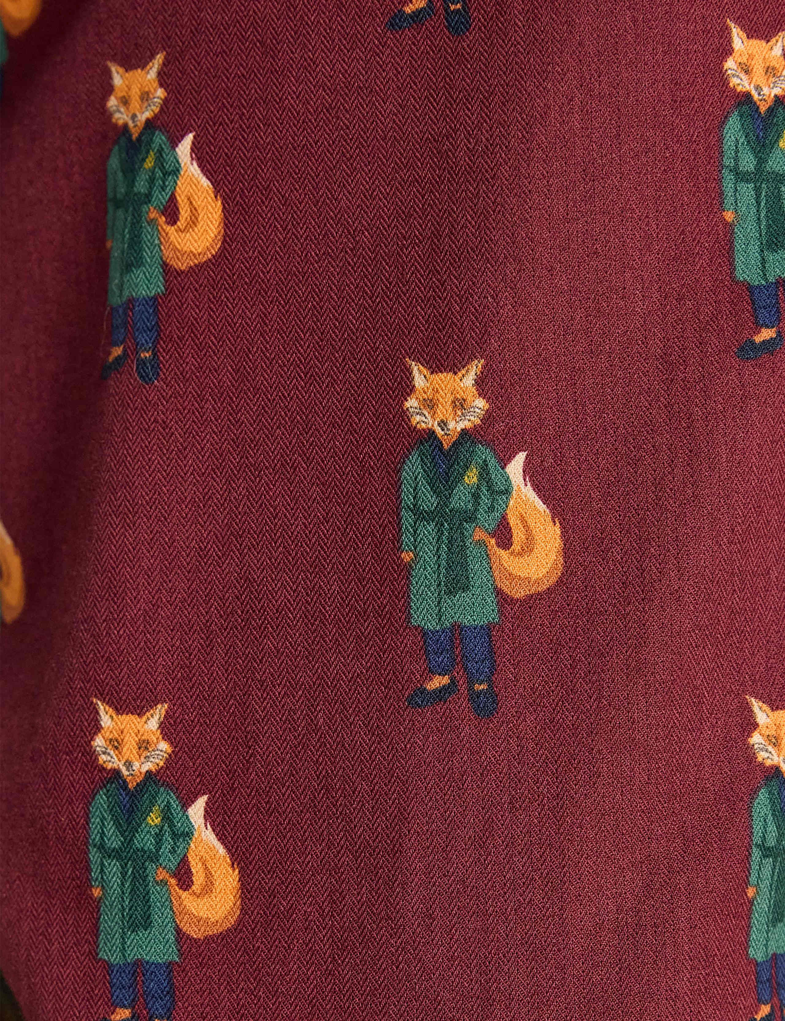 Pure Cotton Fox Print Pyjama Bottoms 8 of 8