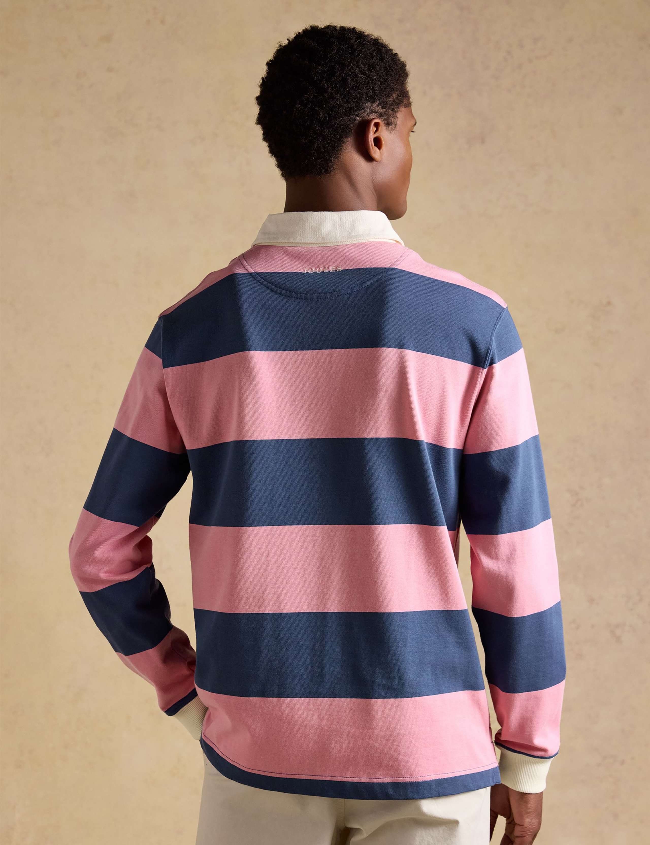 Pure Cotton Striped Rugby Shirt 4 of 8