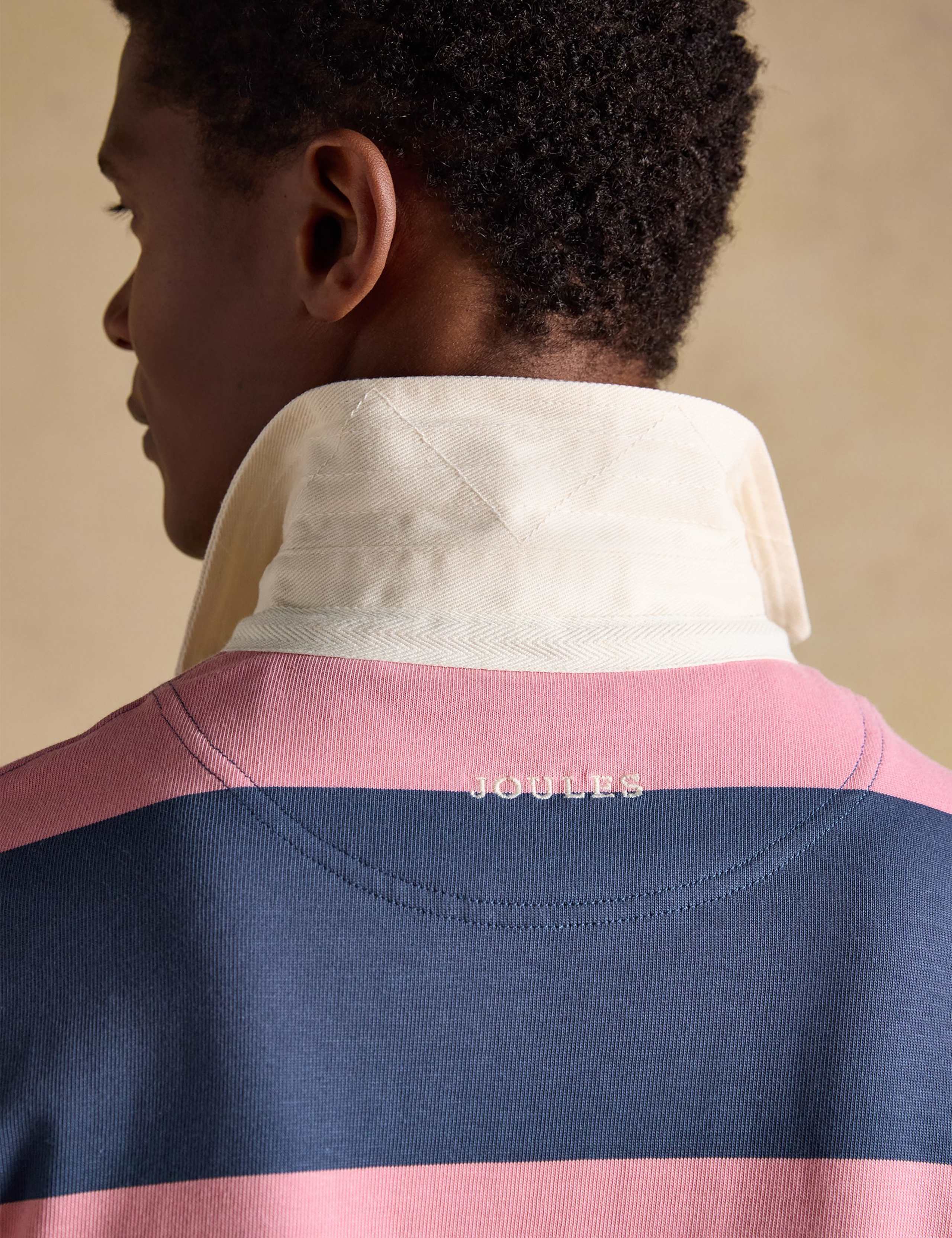 Pure Cotton Striped Rugby Shirt 6 of 8