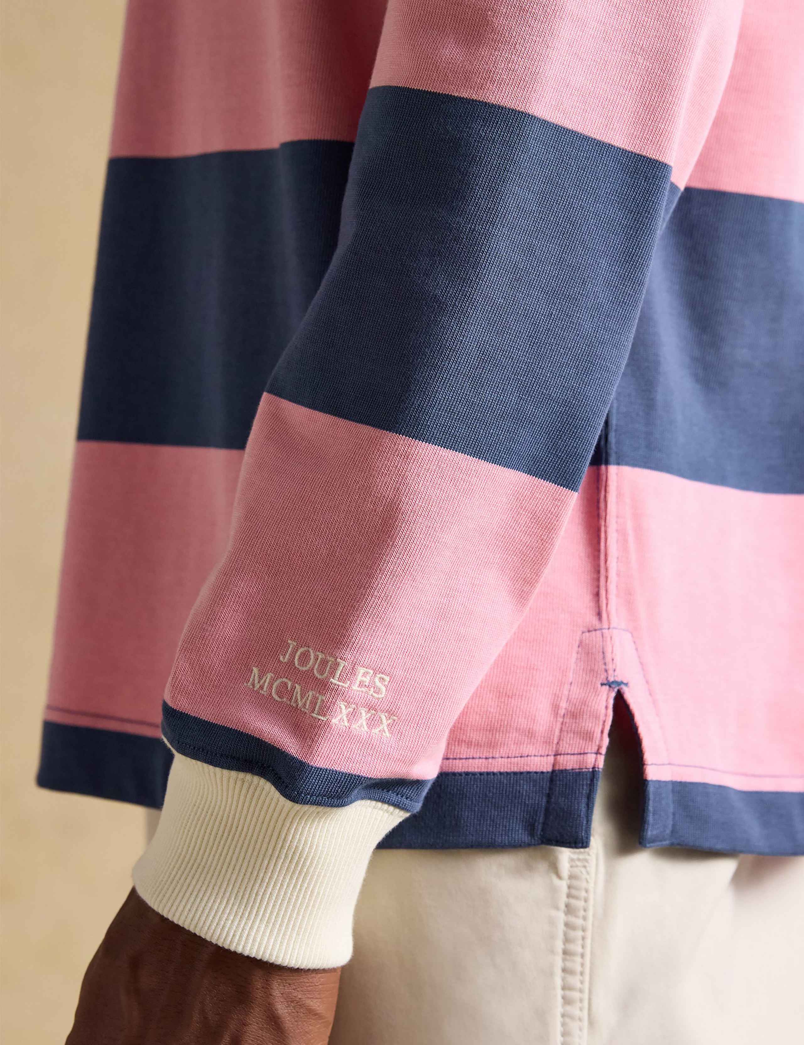 Pure Cotton Striped Rugby Shirt 7 of 8