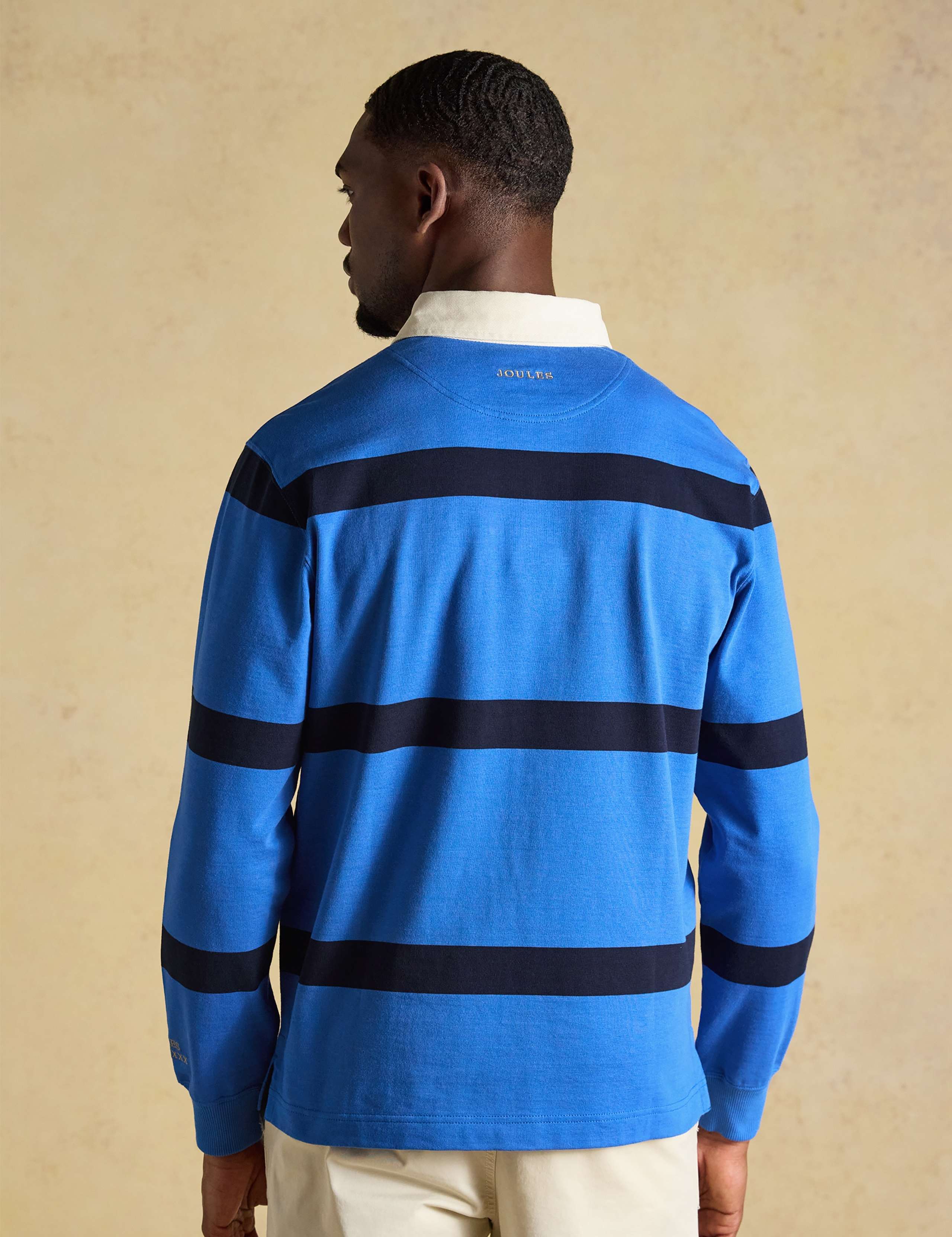 Pure Cotton Striped Rugby Shirt 6 of 9