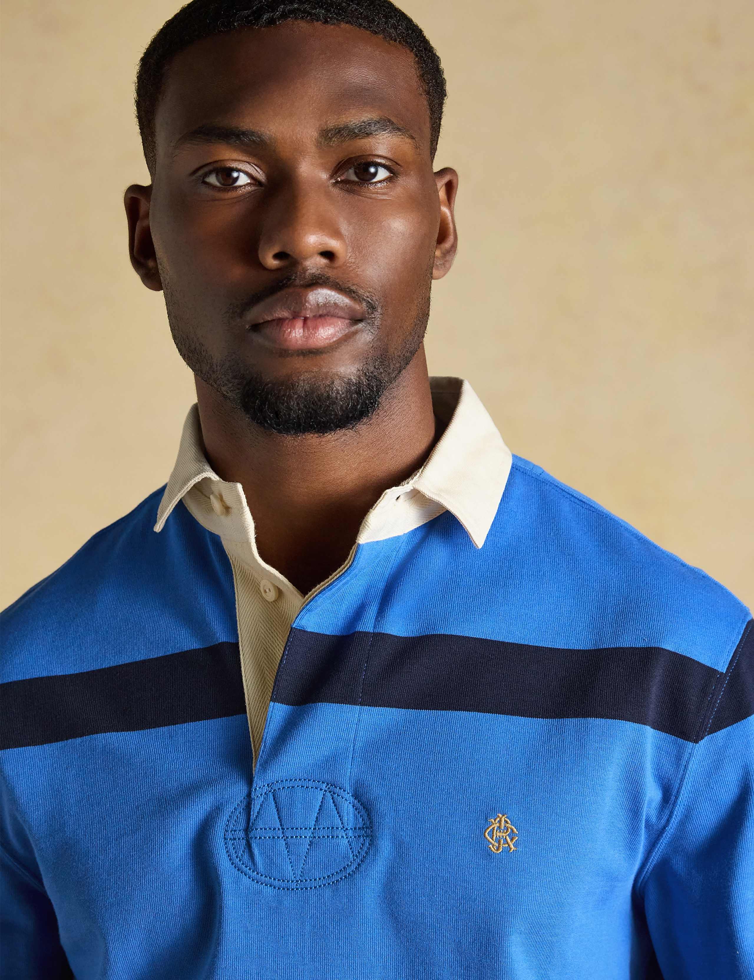 Pure Cotton Striped Rugby Shirt 8 of 9