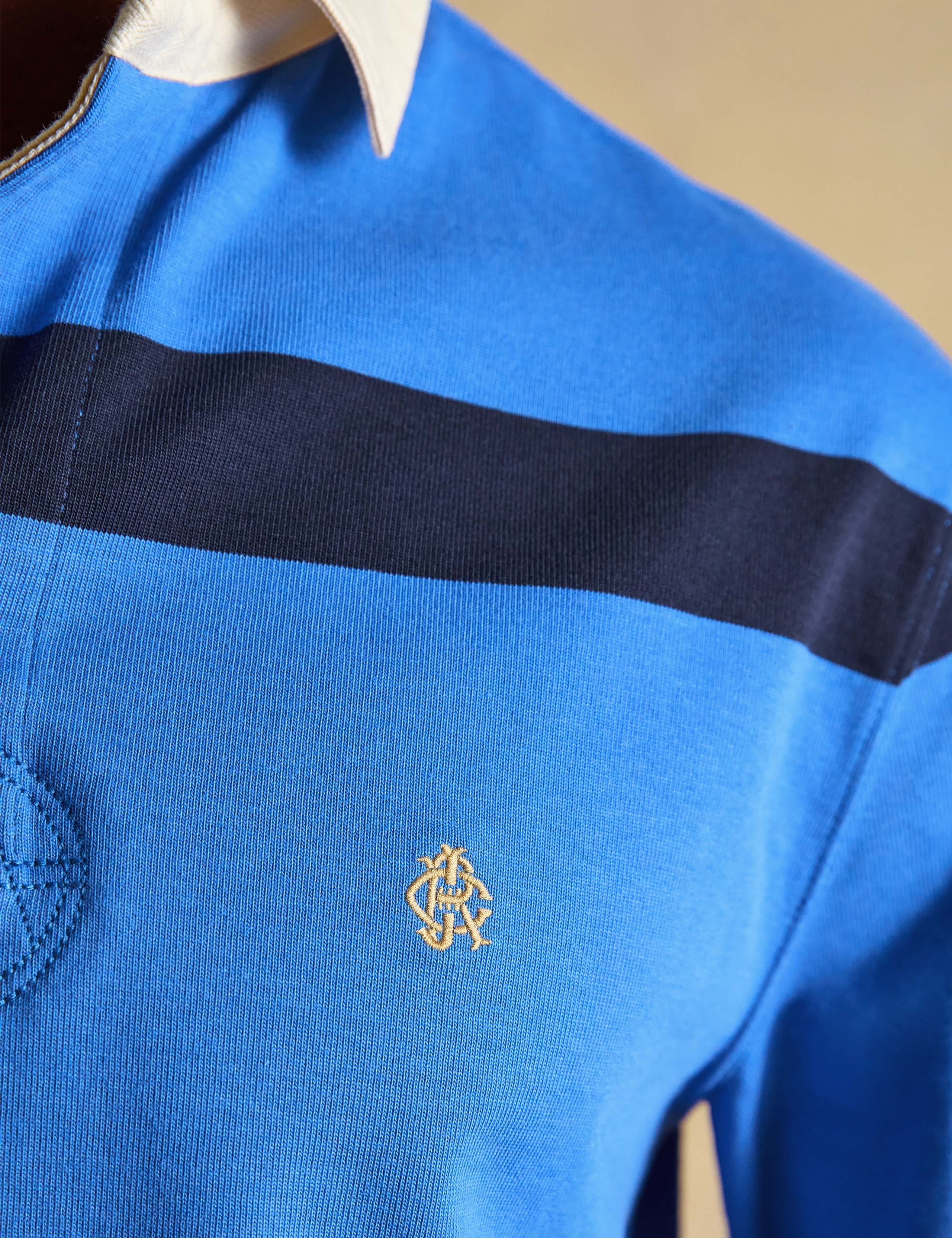Pure Cotton Striped Rugby Shirt 9 of 9