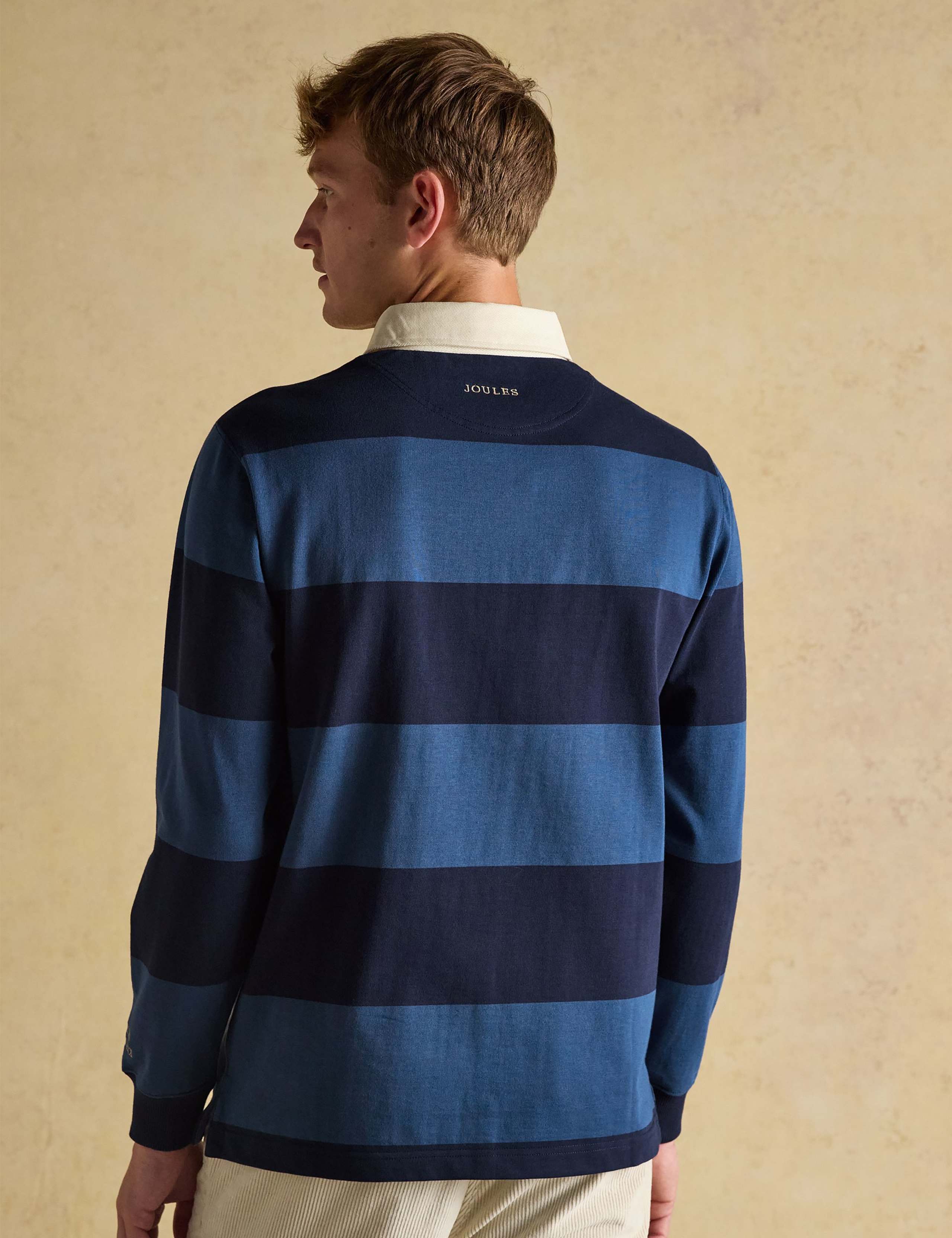 Pure Cotton Striped Rugby Shirt 4 of 8