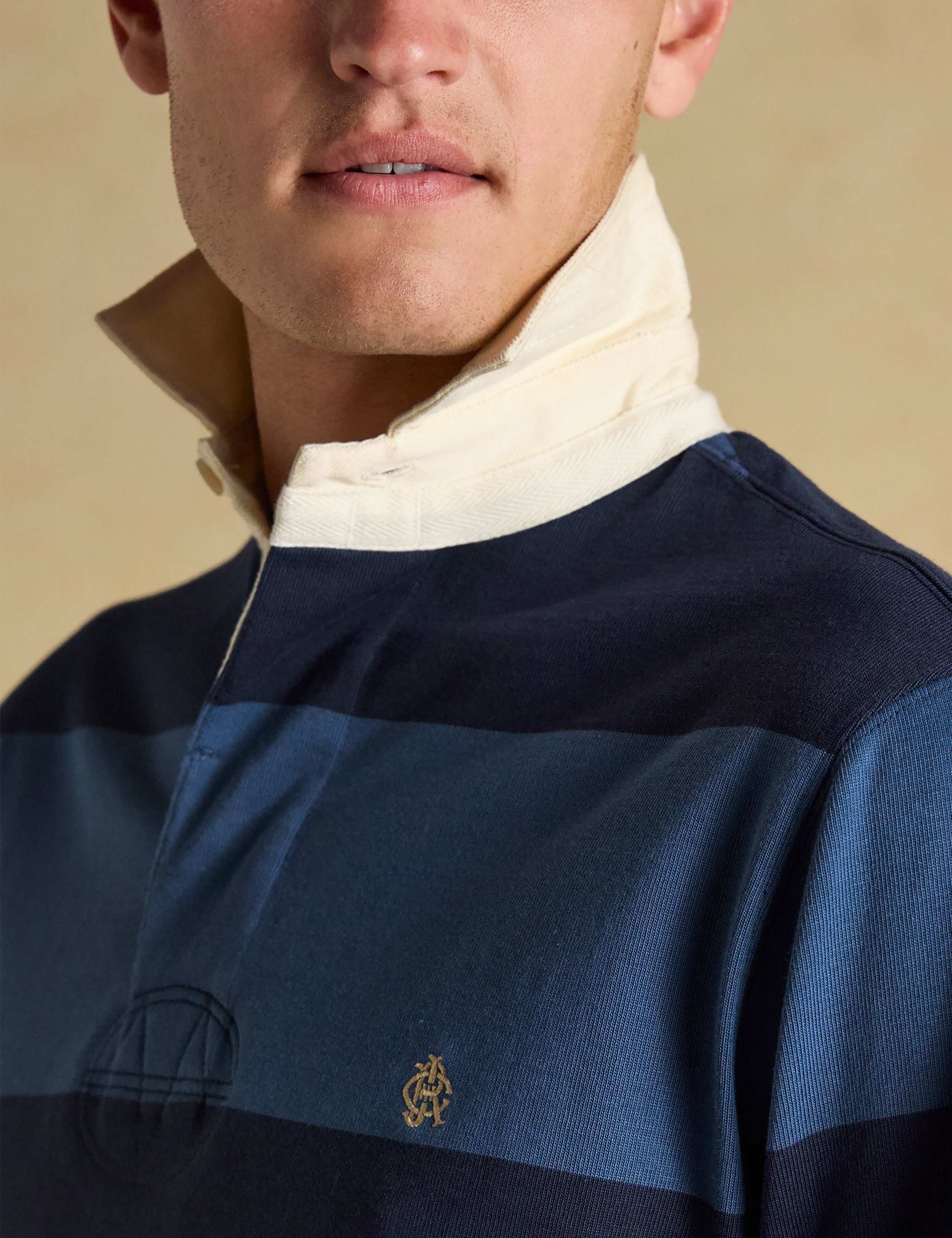 Pure Cotton Striped Rugby Shirt 5 of 8