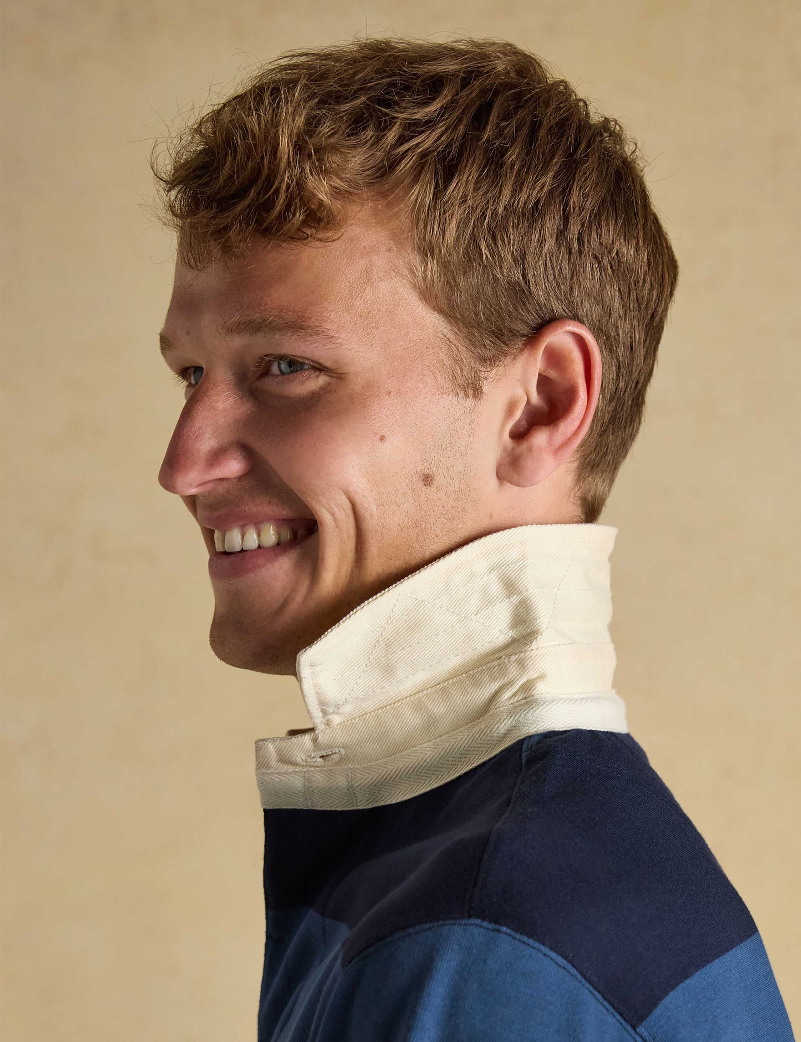 Pure Cotton Striped Rugby Shirt 6 of 8